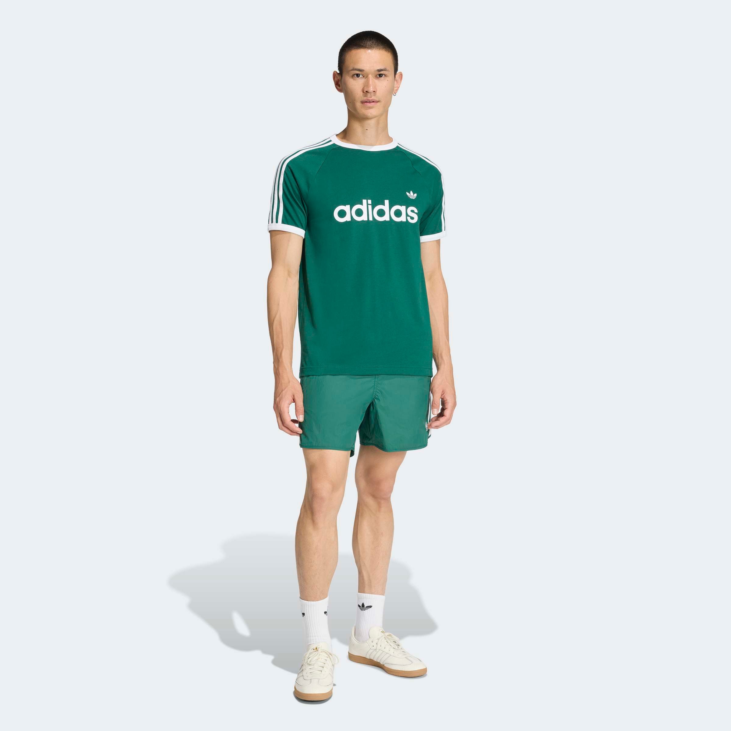 adidas Originals T-shirt »3-STREIFEN SLIM RINGER«