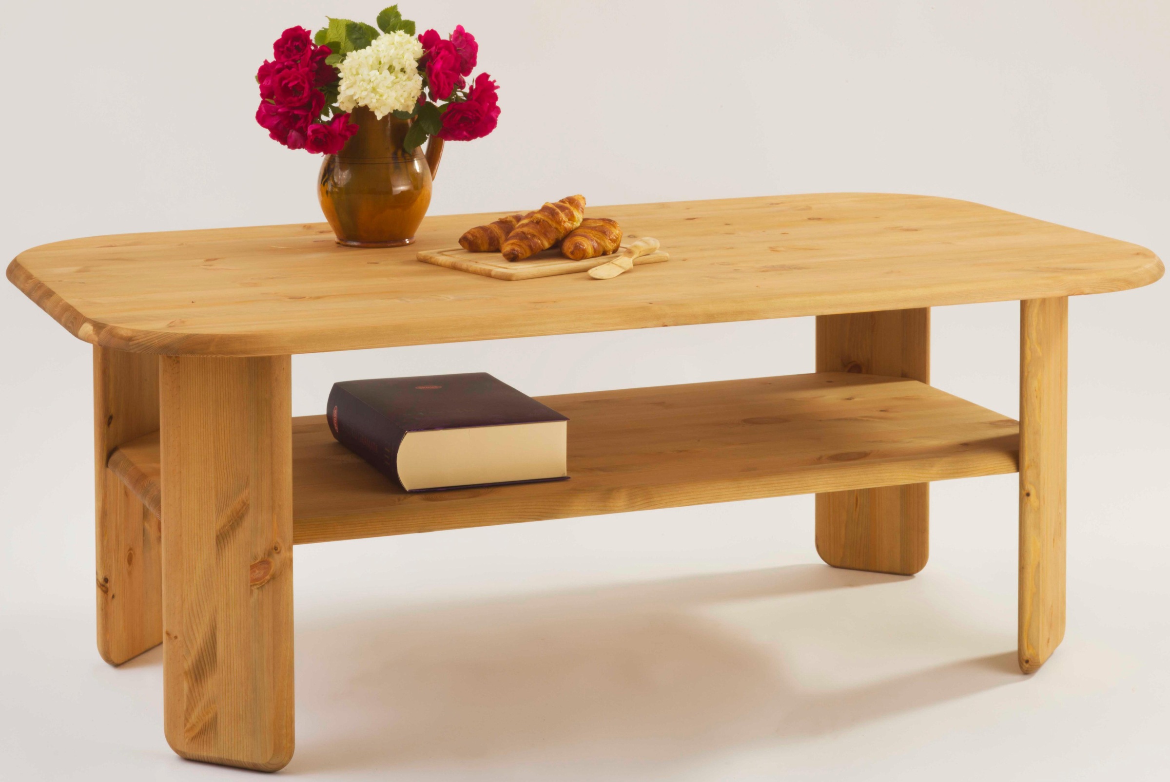 Image of GOODproduct Couchtisch "Jayden 1" Breite 139 cm, aus massivem Kiefernholz