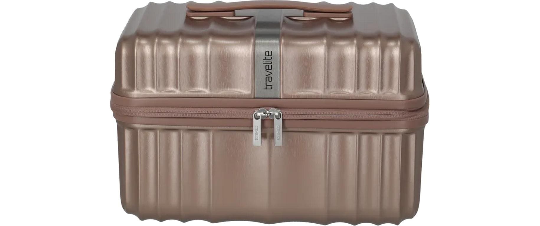 Image of travelite Kosmetiktasche "PAROS Beautycase 18 l" Elegante Beauty-Oase für unterwegs