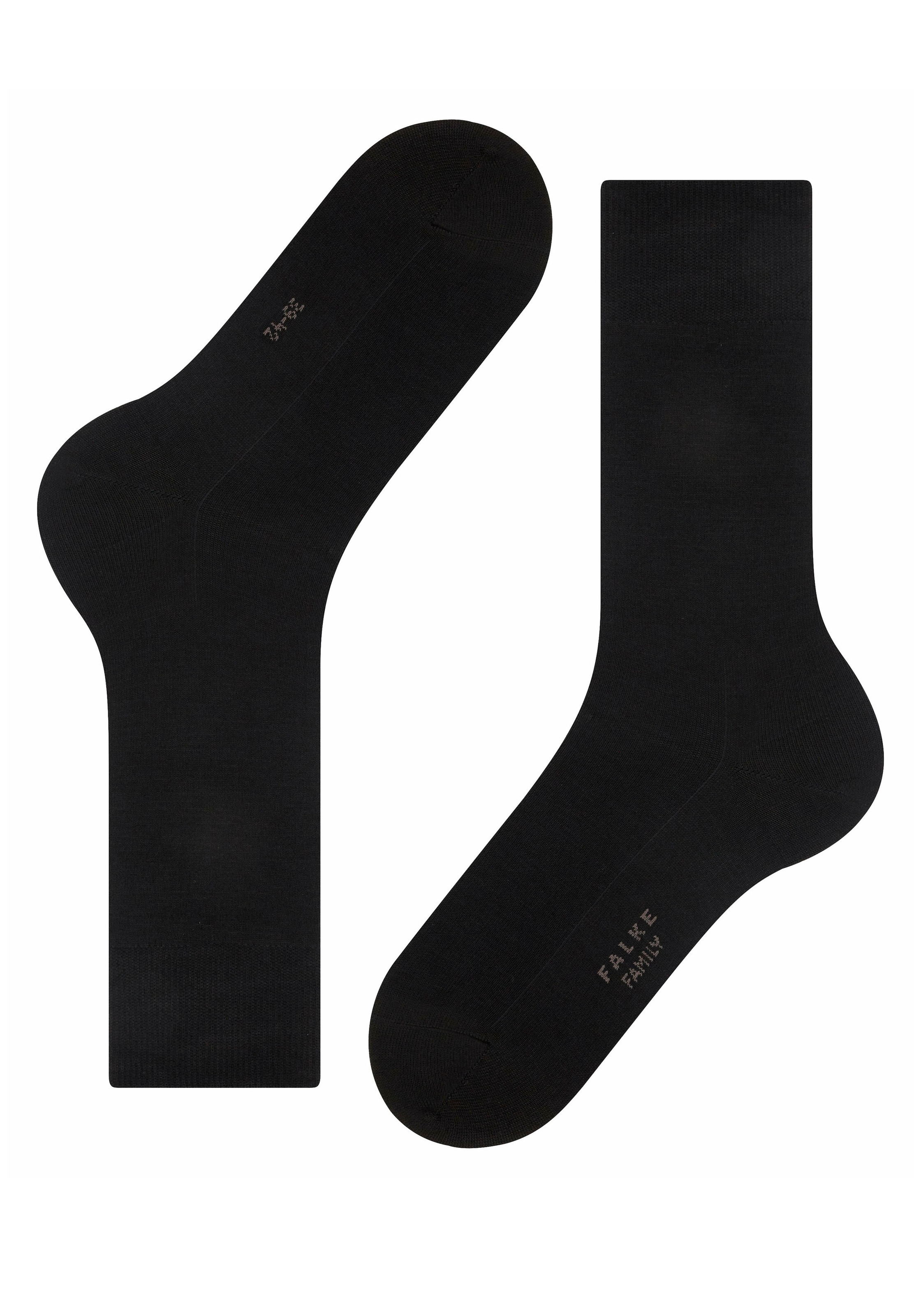 FALKE Businesssocken, (2 Paar), mit Logo Einstrick