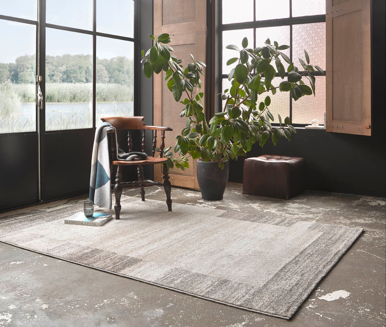 Wecon home Teppich »Déjà-vu« rechteckig 10 mm Höhe Kurzflor, Wohnzimmer