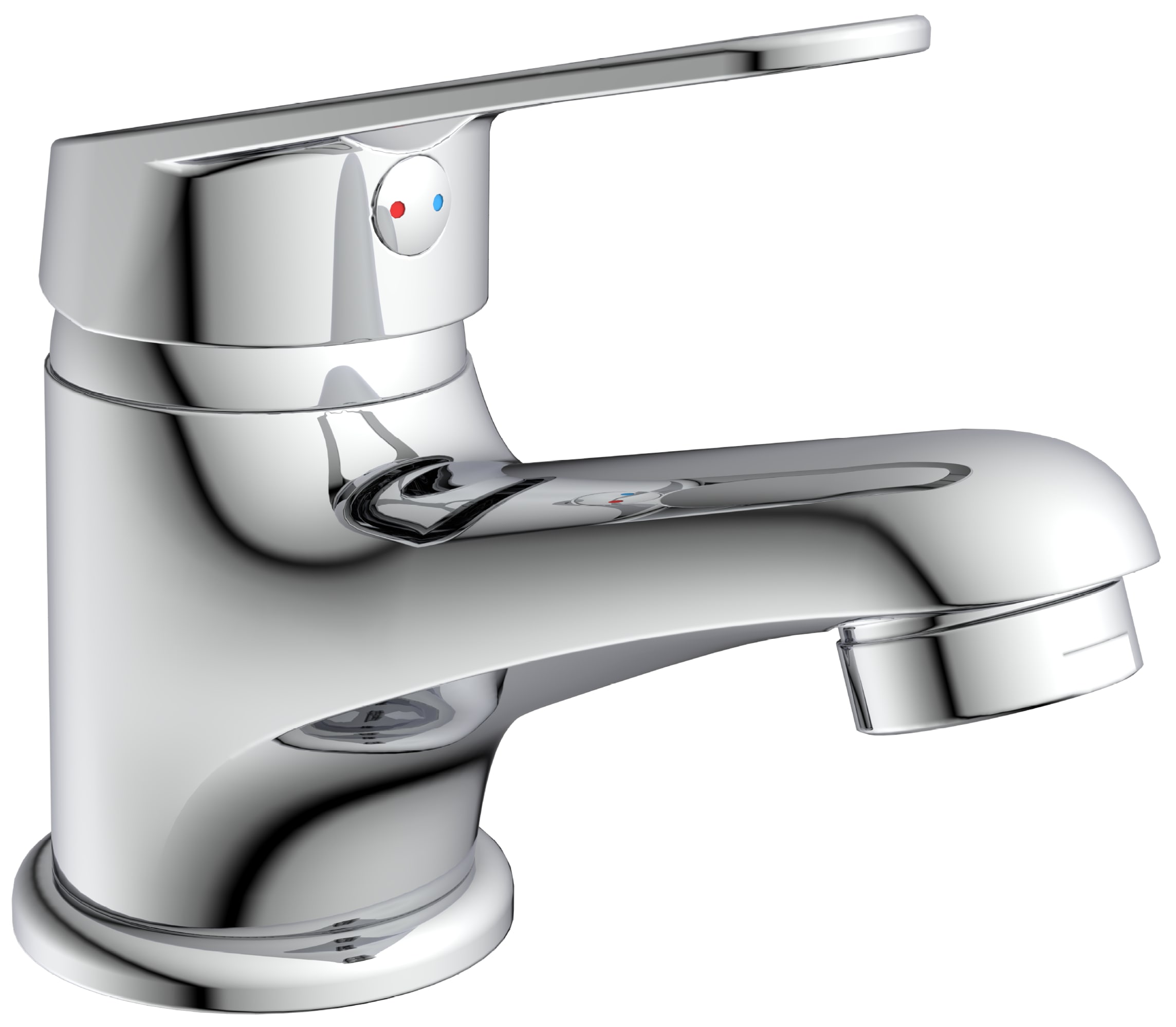 Image of welltime Waschtischarmatur "BARI" Der Platzsparklassiker in frischem Design