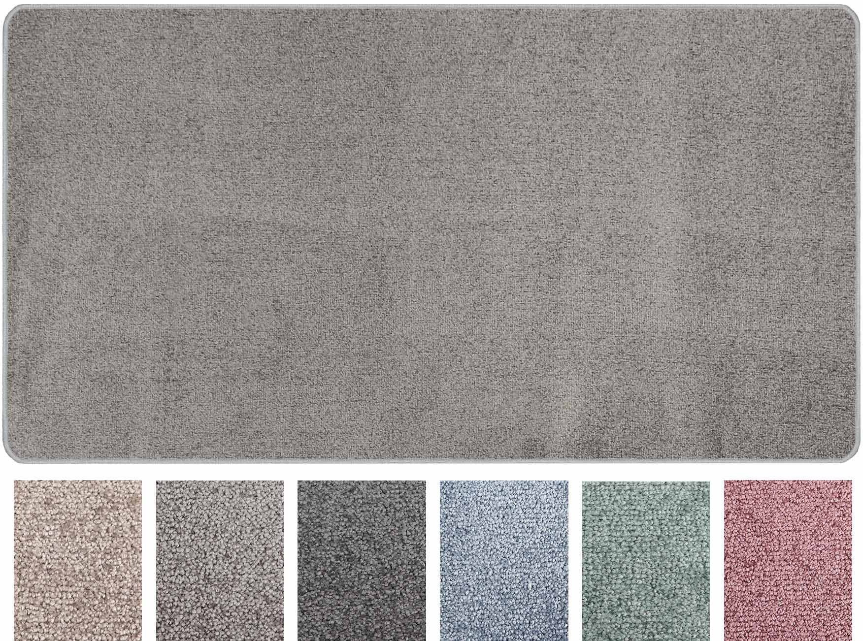 Primaflor-Ideen in Textil Läufer »MANILA«, rechteckig, Kurzflor, Uni Farben, ideal im Wohnzimmer & Schlafzimmer