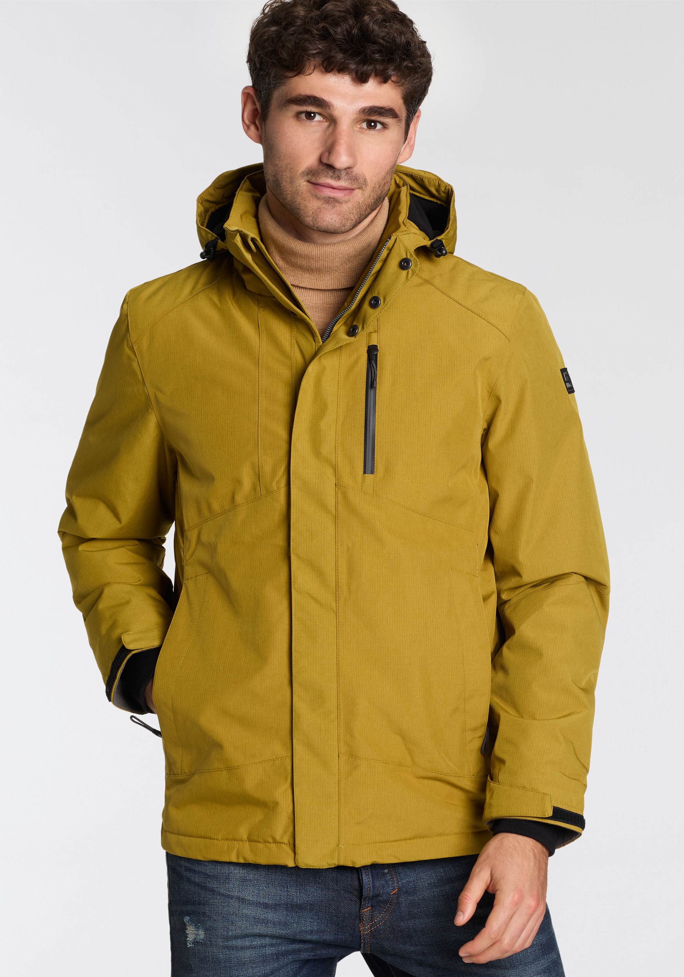 Outdoorjacke »KOW 161 MN JCKT«, mit Kapuze