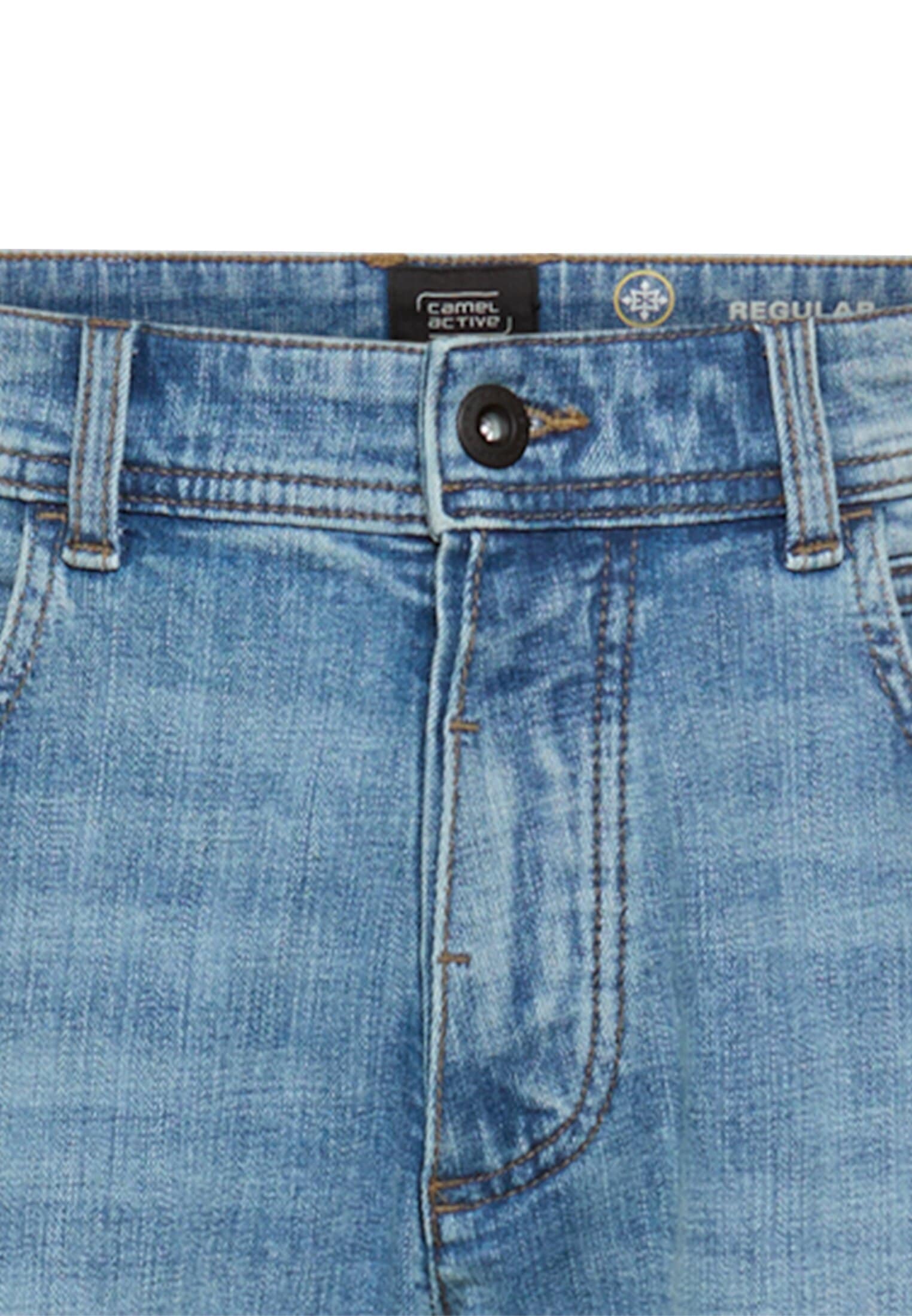 camel active Regular-fit-Jeans »fleXXXactive®«, im Five-Pocket Style