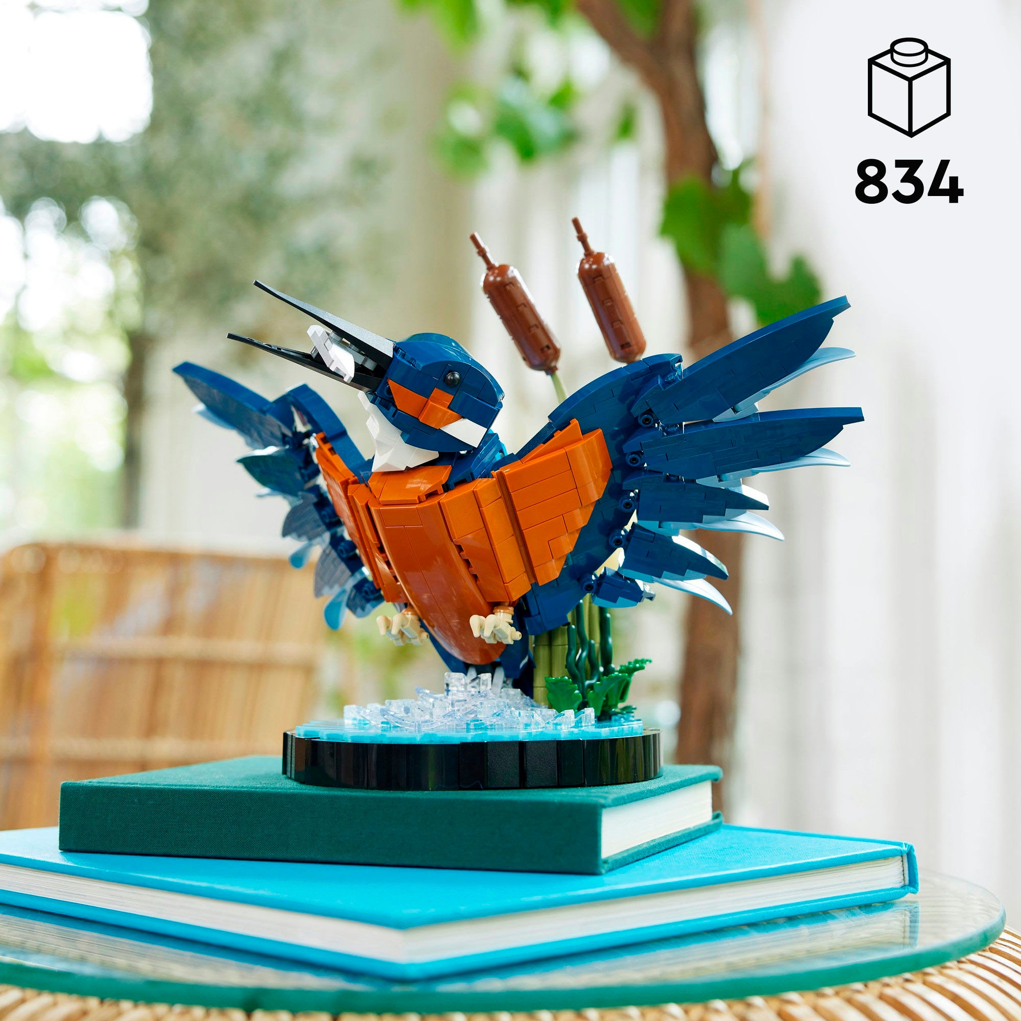 LEGO® Konstruktionsspielsteine »Eisvogel (10331), LEGO Icons« Made in Europe