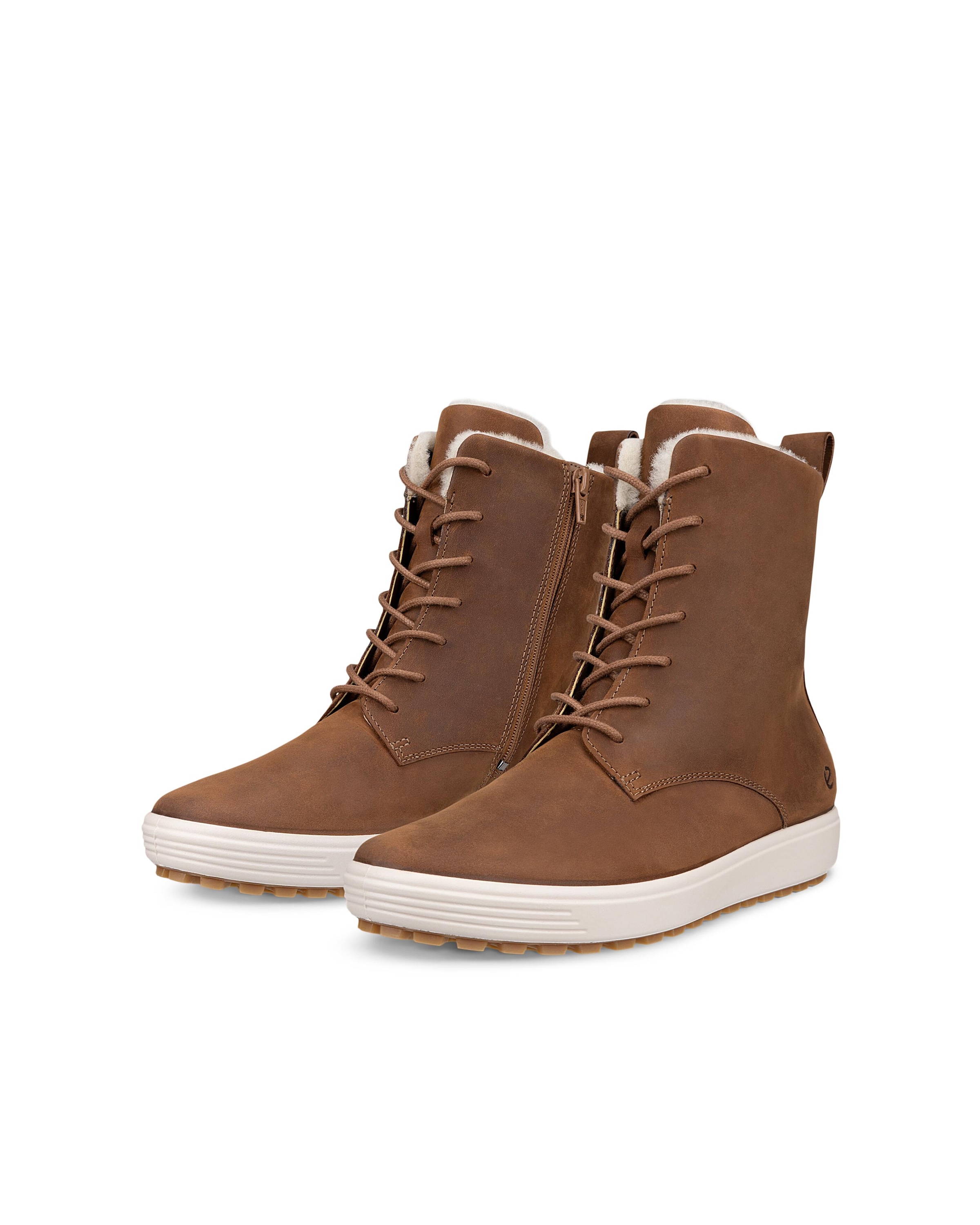 Image of Ecco Winterstiefelette "ECCO SOFT 7 TRED" Schnürboots, Schnürstiefelette mit Warmfutter