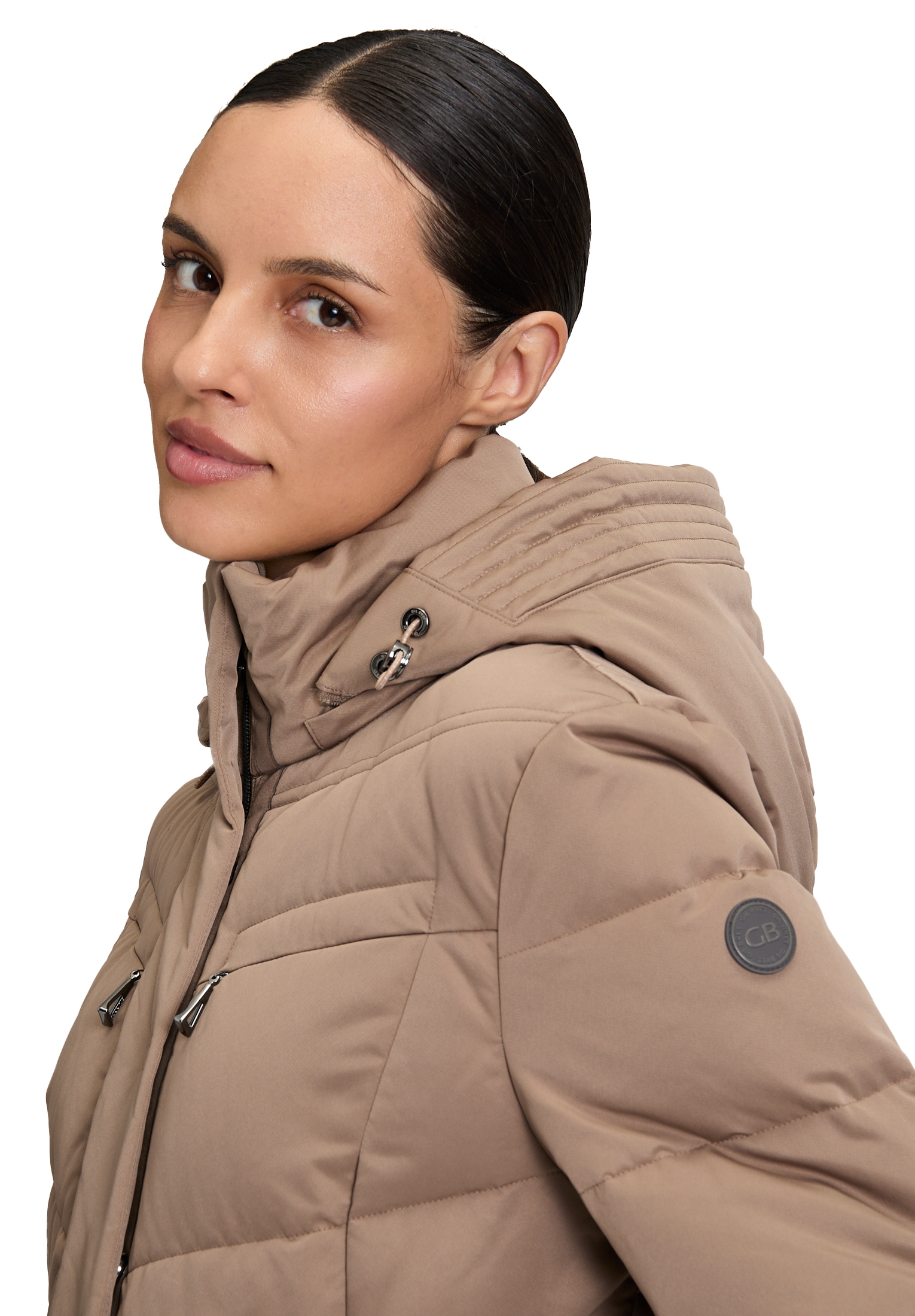 Gil Bret Steppjacke, mit Kapuze, mit Kapuze