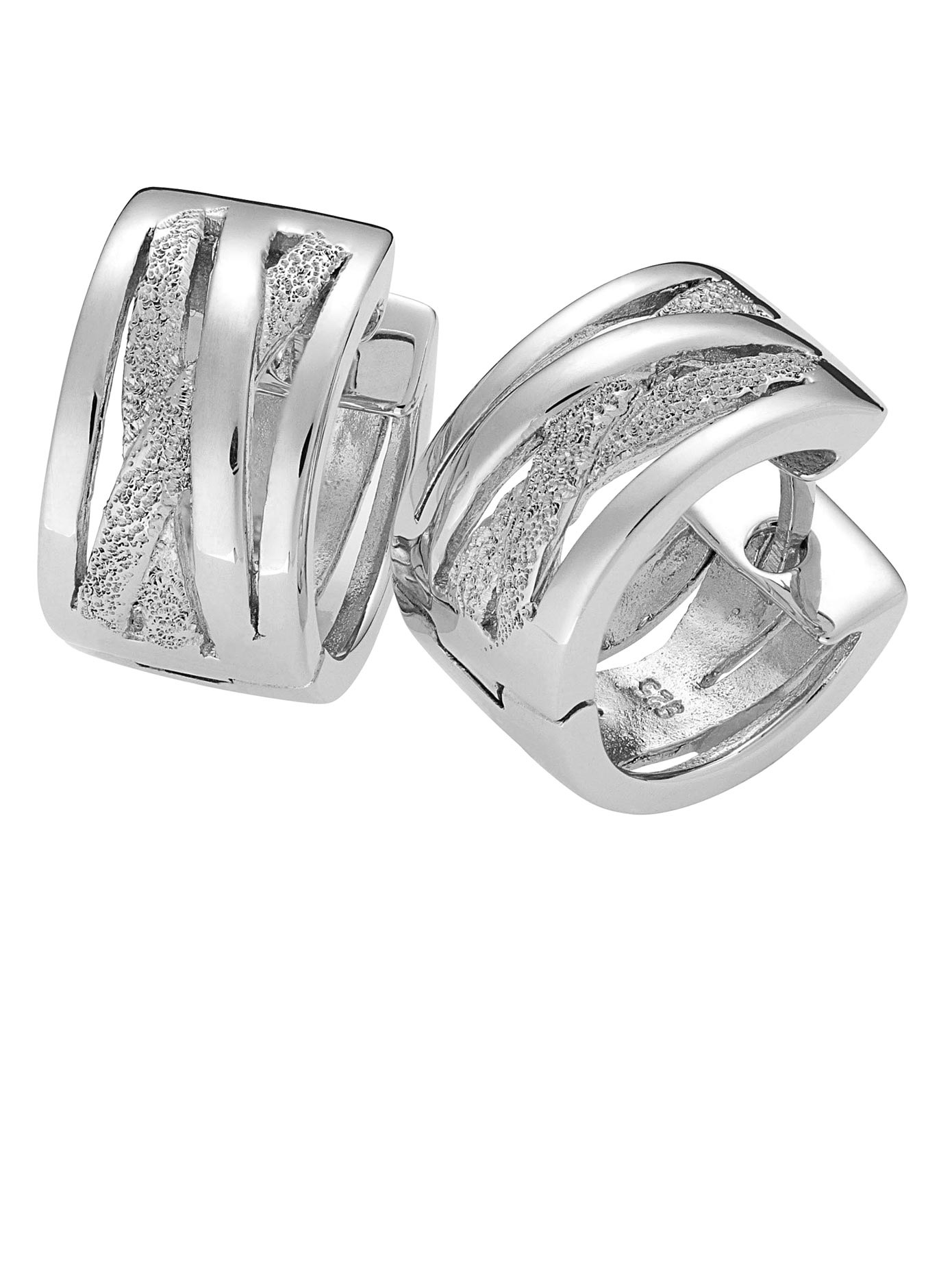 Creole aus 925er Silberfarben