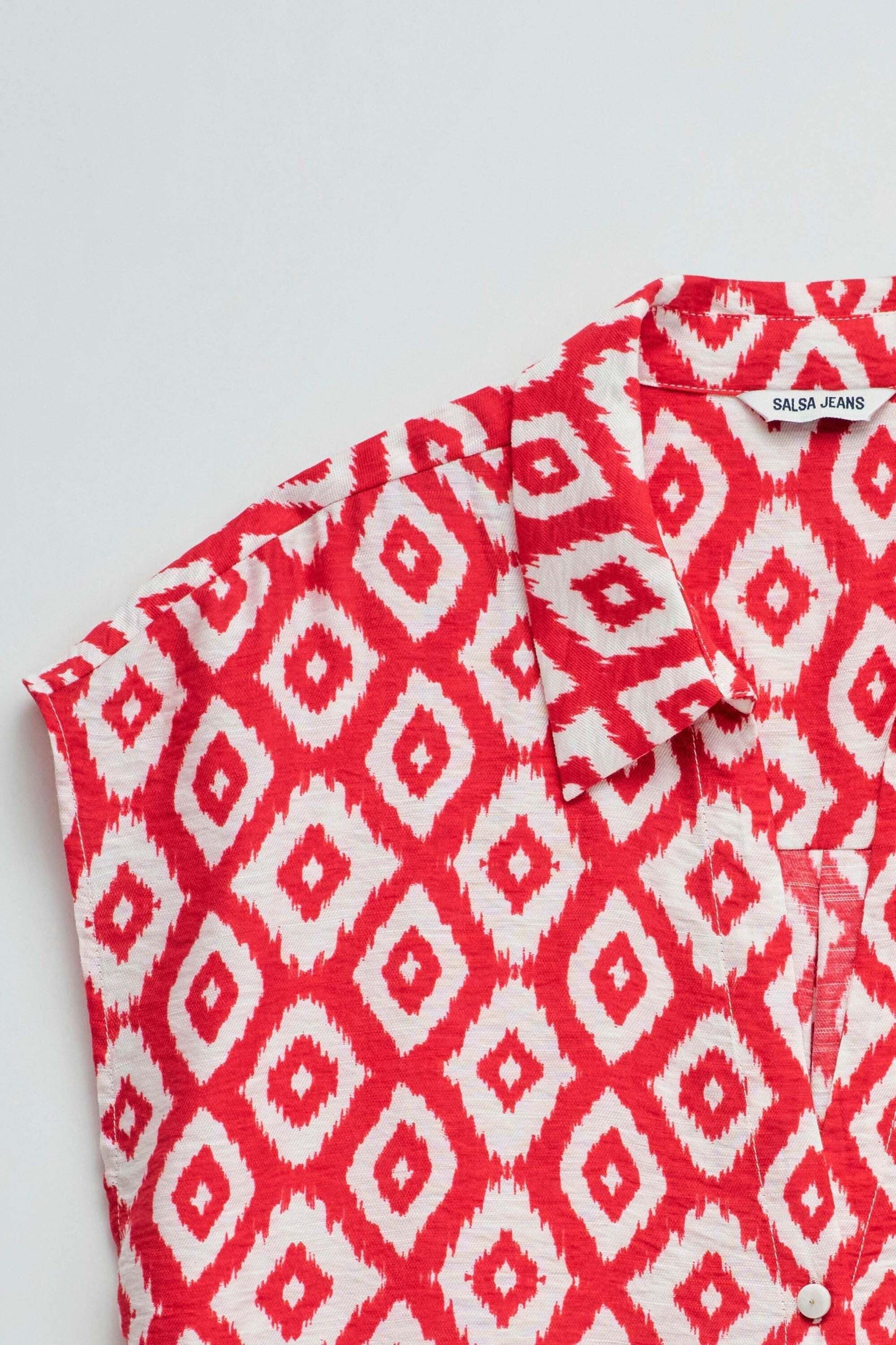 Salsa Kurzarmbluse »Salsa Jeans Kurzarmbluse Basic Sleeveless«