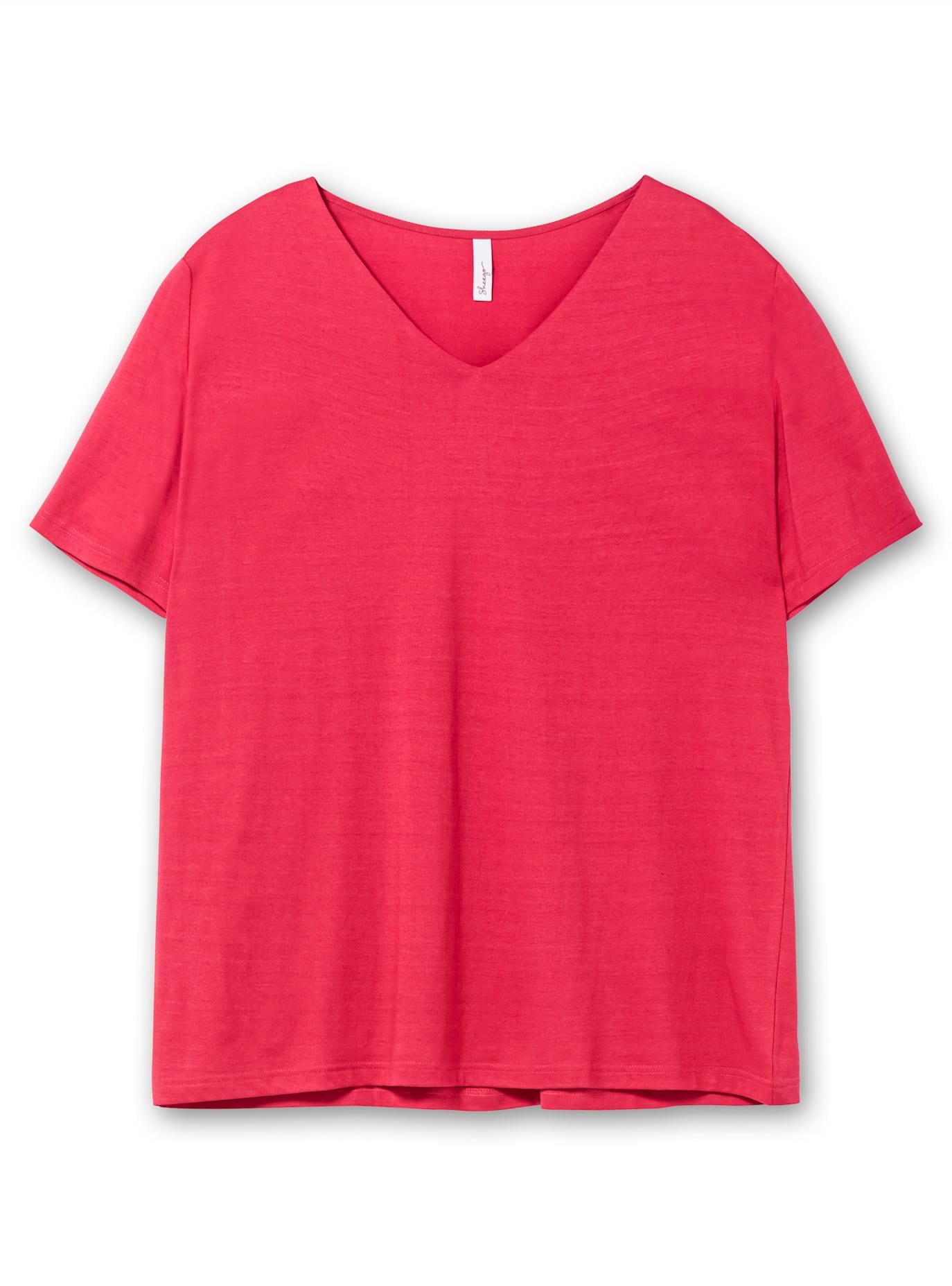 Sheego Kurzarmshirt »T-Shirt«, (1 tlg.)