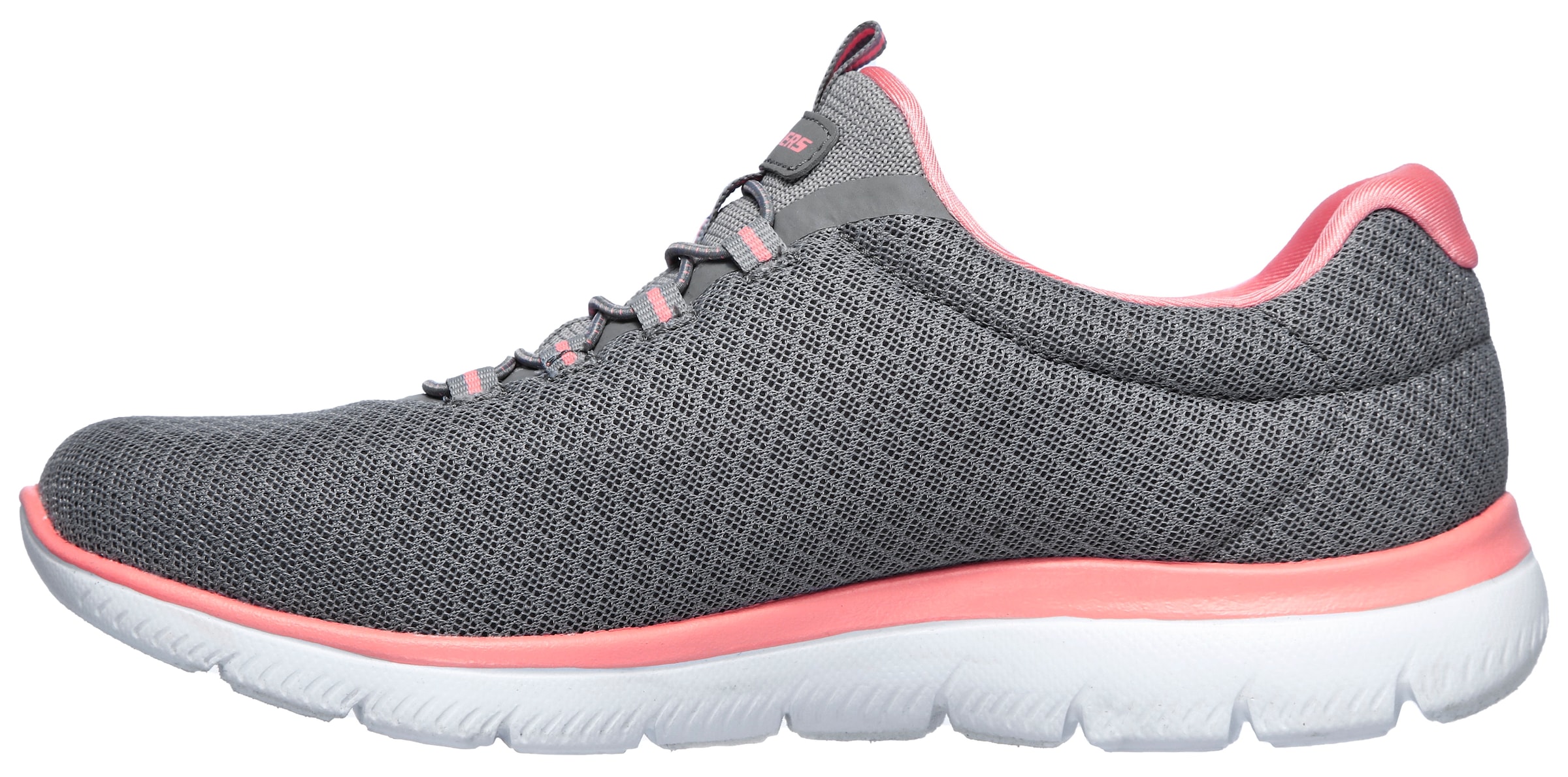 Skechers Slip-On Sneaker »SUMMITS«, Freizeitschuh, Komfortschuh mit stossdämpfender Zwischensohle