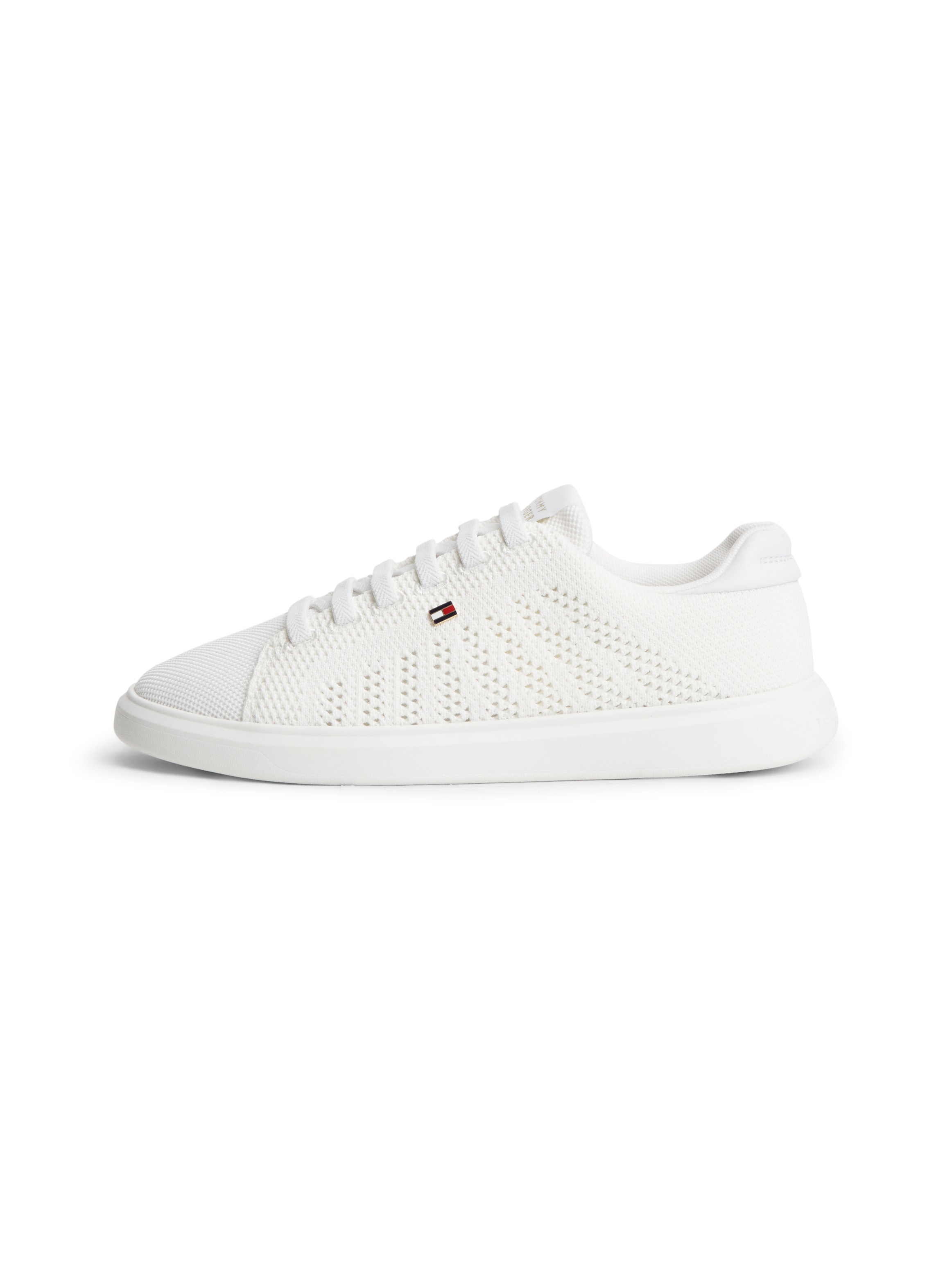 Tommy Hilfiger Sneakers »TH ICON LIGHT KNIT SNEAKER«  Freizeitschuh, Halbschuh, Schnürschuh in sommerlicher Strick-Optik