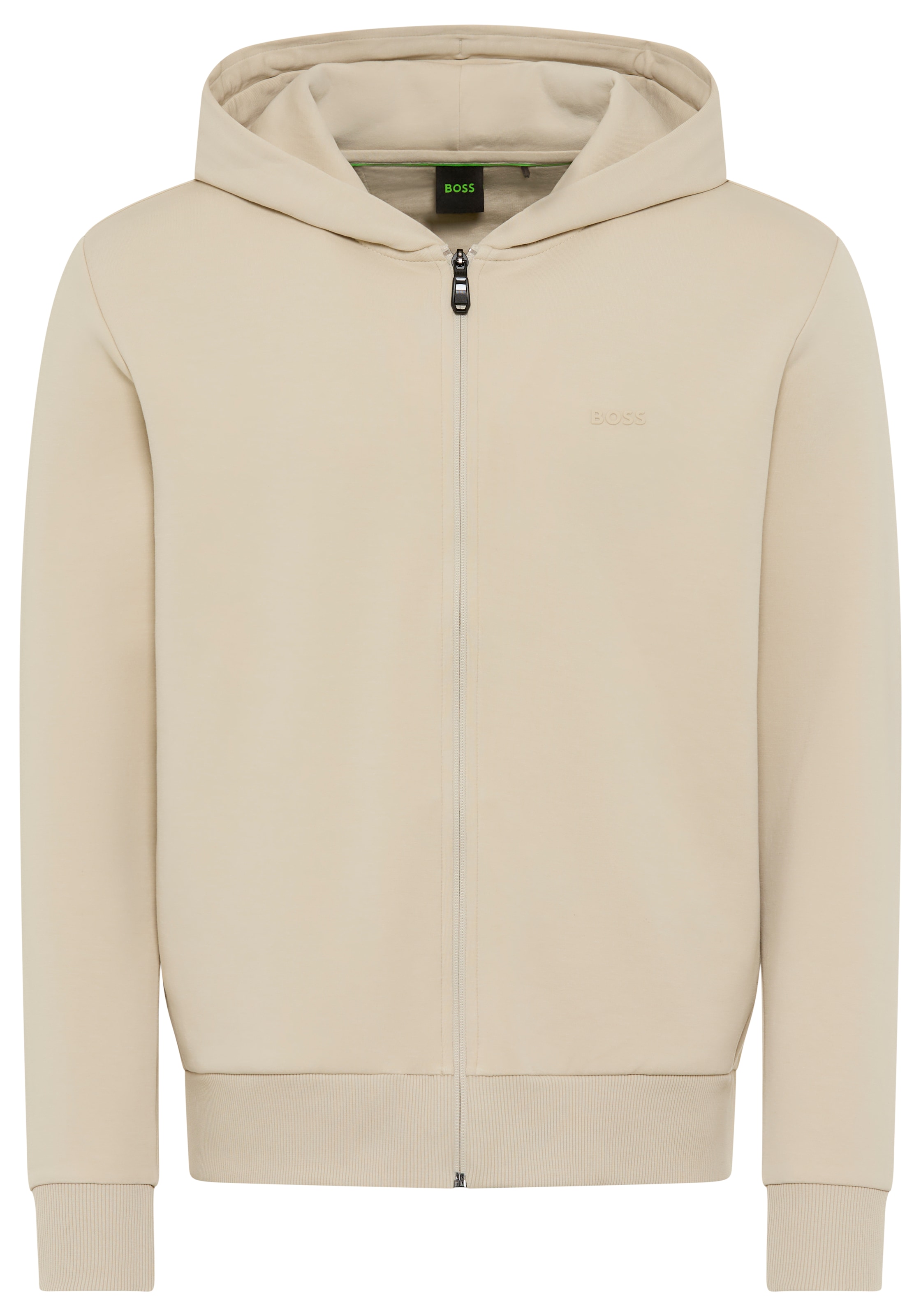 BOSS GREEN Kapuzensweatjacke »Saggy« mit BOSS Aufdruck