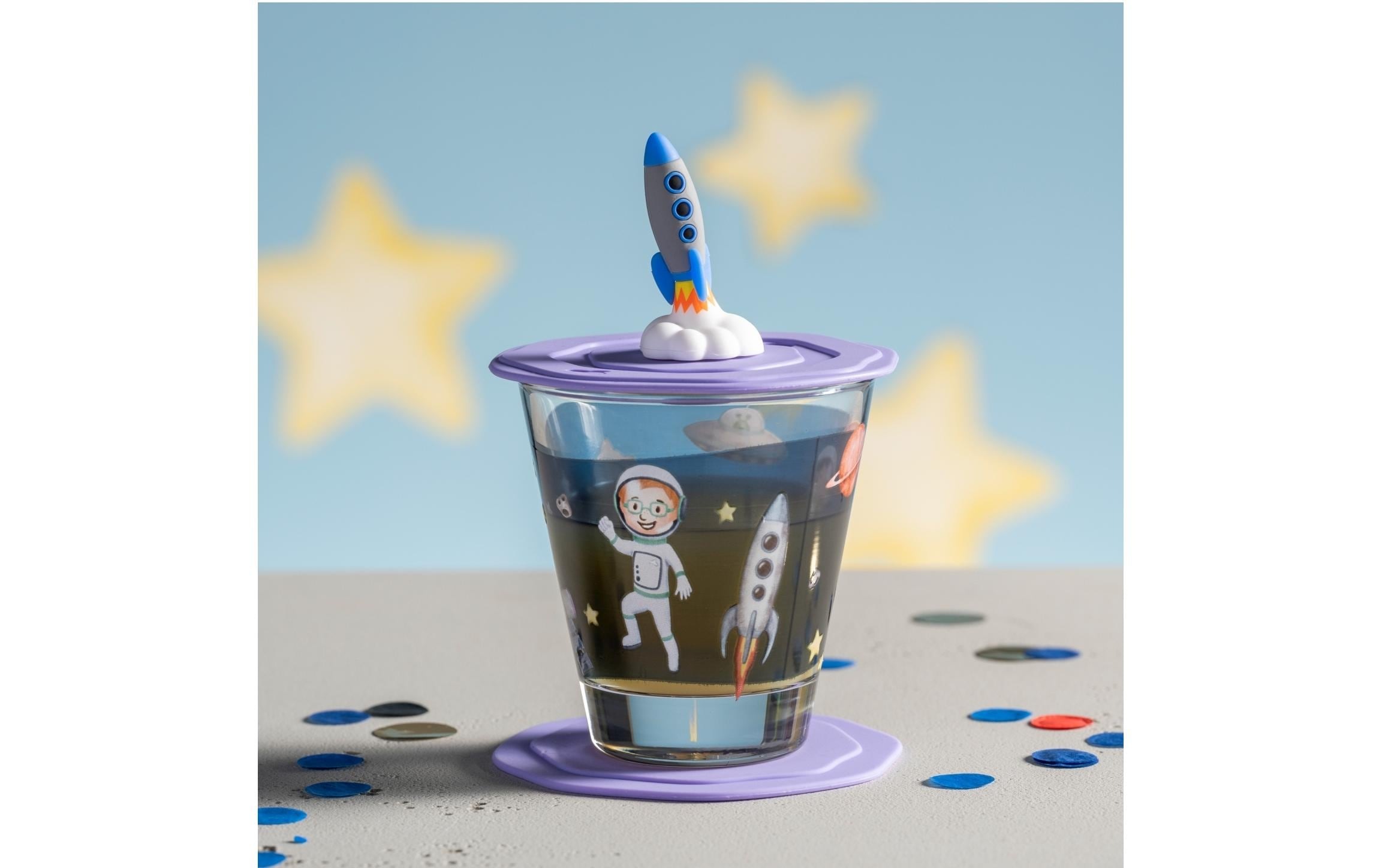 LEONARDO Kinderbecher »Avventura Weltall 215ml«, (6 tlg.)