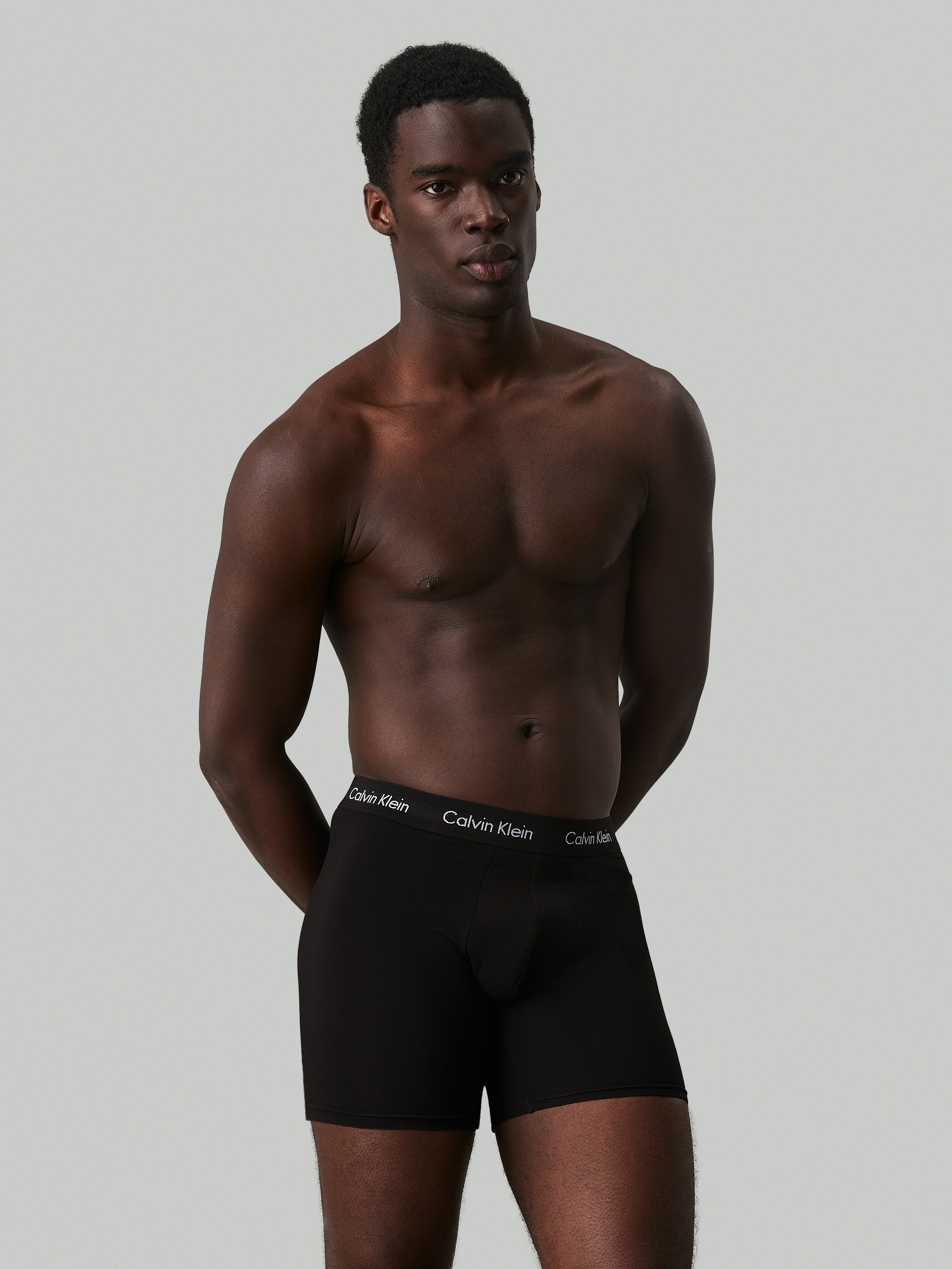 Calvin Klein Underwear Boxer »Boxer Brief 7PK« Packung, 7er-Pack, 7 cuis mittlehoher Bund, langes Bein