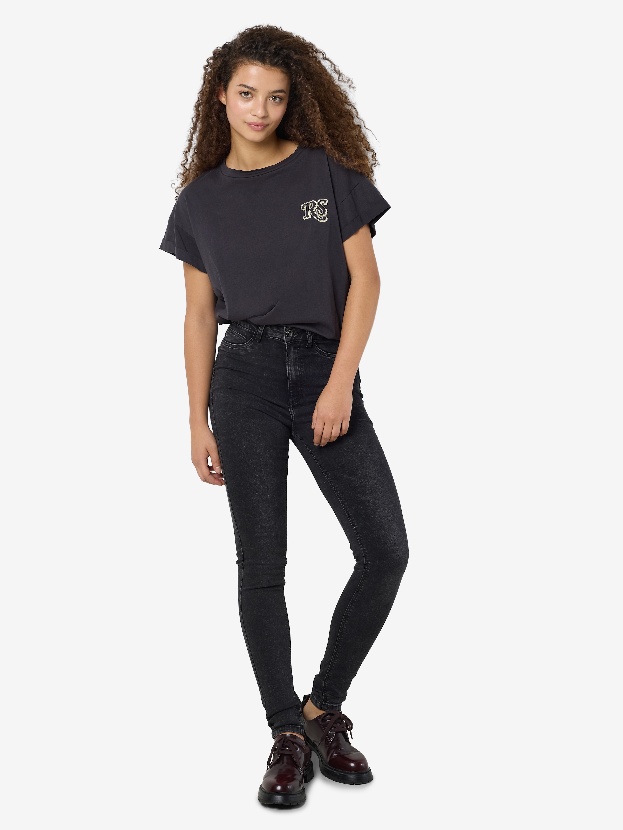 Noisy may High-waist-Jeans »NMCALLIE HW SKINNY JEAN VI481BL FWD NOOS«