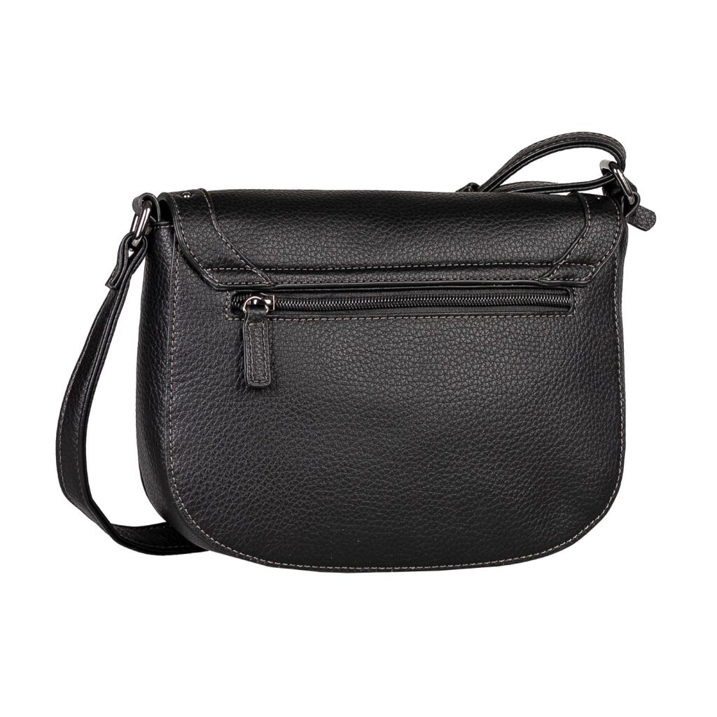 TOM TAILOR Sac de selle »Elaria« style western chic avec clous et œillets comme point fort avec pendentif décoratif