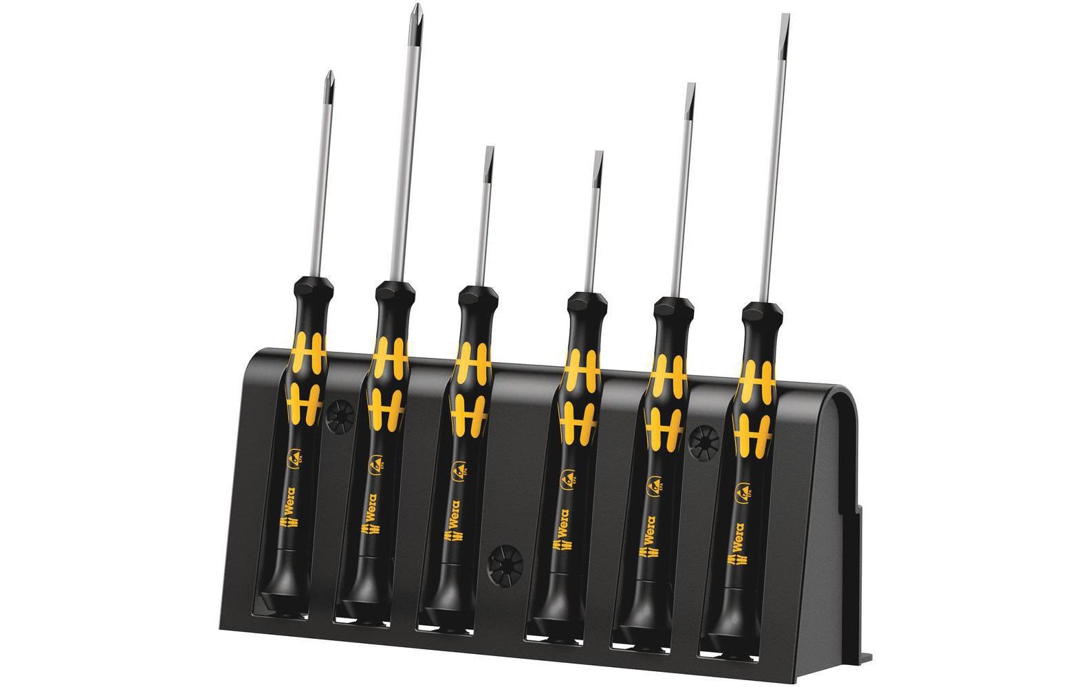 Image of Wera Schraubendreher »Kraftform Micro ESD Elektroniker 1578 A/6, 6-teili« bei Ackermann Versand Schweiz