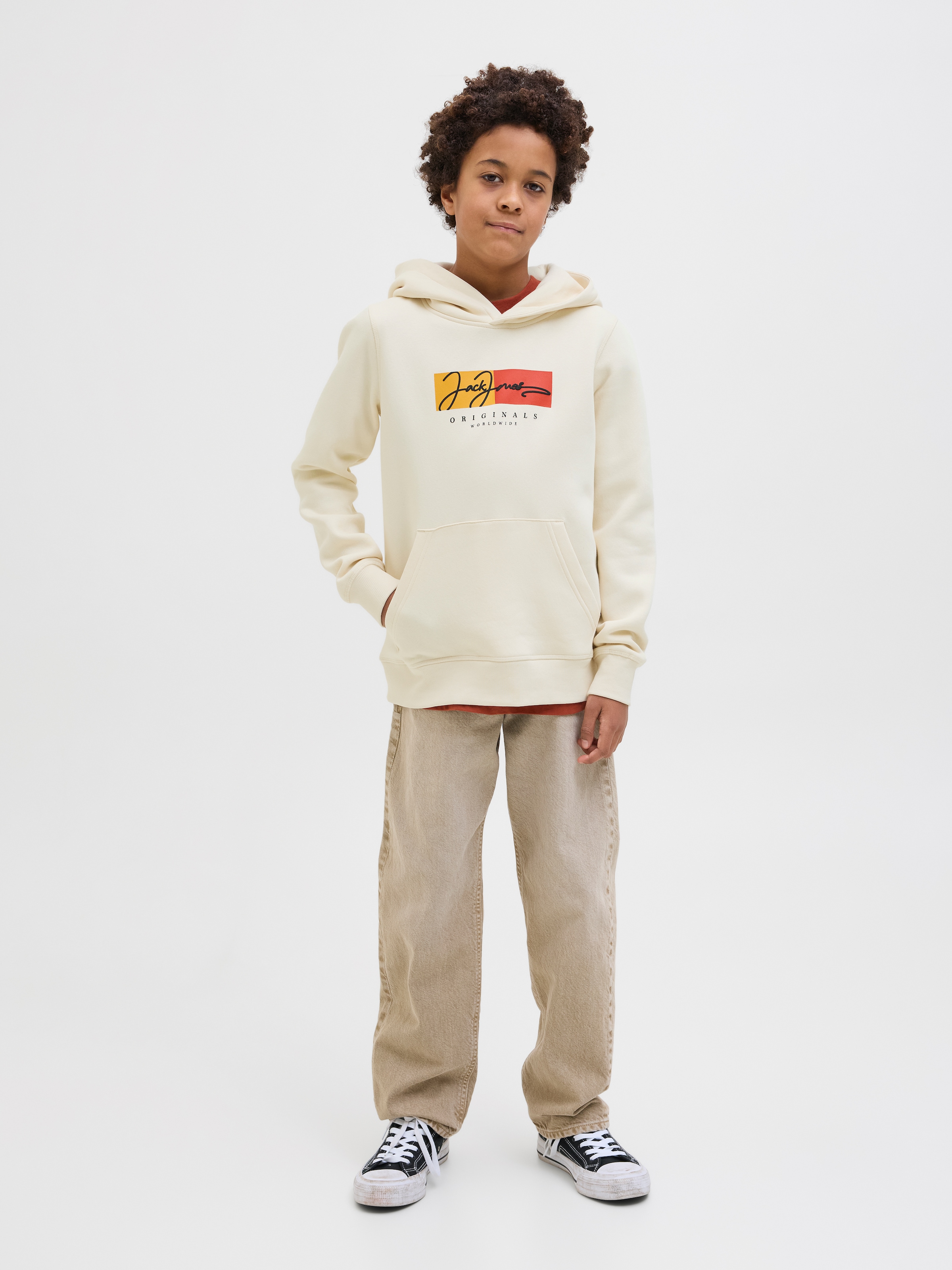 Jack & Jones Junior Kapuzensweatshirt »JORFREDERIKSBERG BOX SCI SW.H SN UNB JNR«