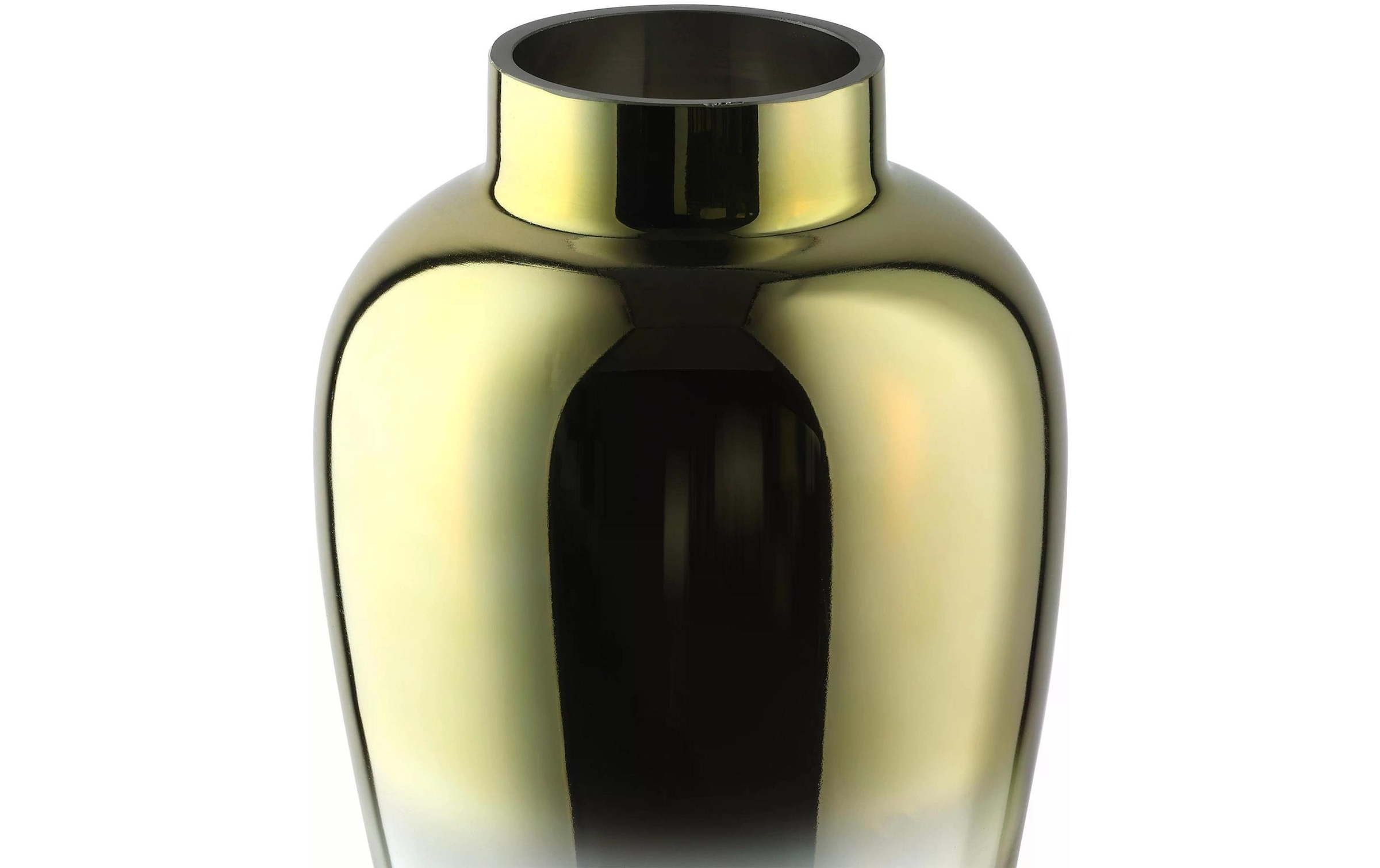 EGLO Dekovase »Vase Sirannana 27 cm, Goldfarben/Transparent«