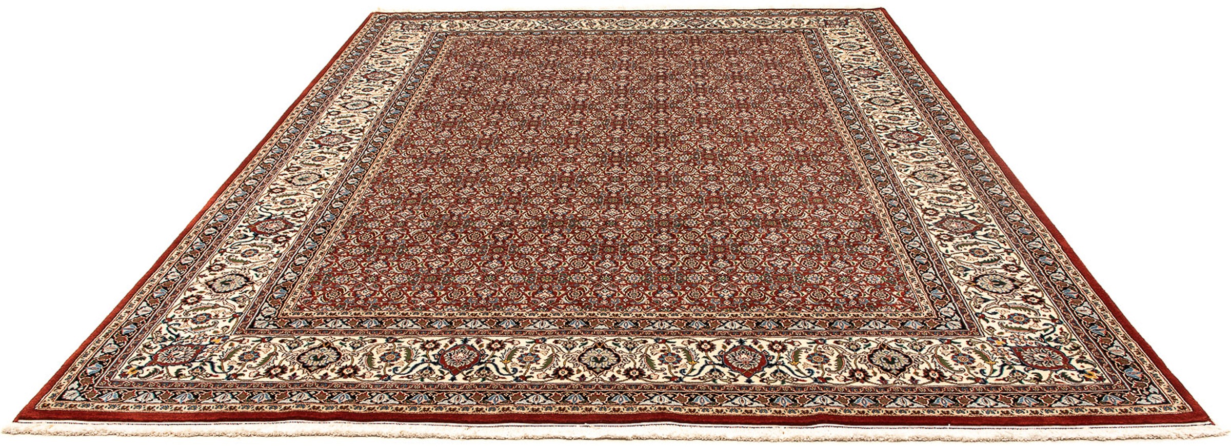 Image of morgenland Orientteppich »Perser - Classic - 345 x 240 cm - dunkelrot«, rechteckig, 10 mm Höhe, Wohnzimmer, Handgeknüpft, Einzelstück mit Zertifikat bei Ackermann Versand Schweiz