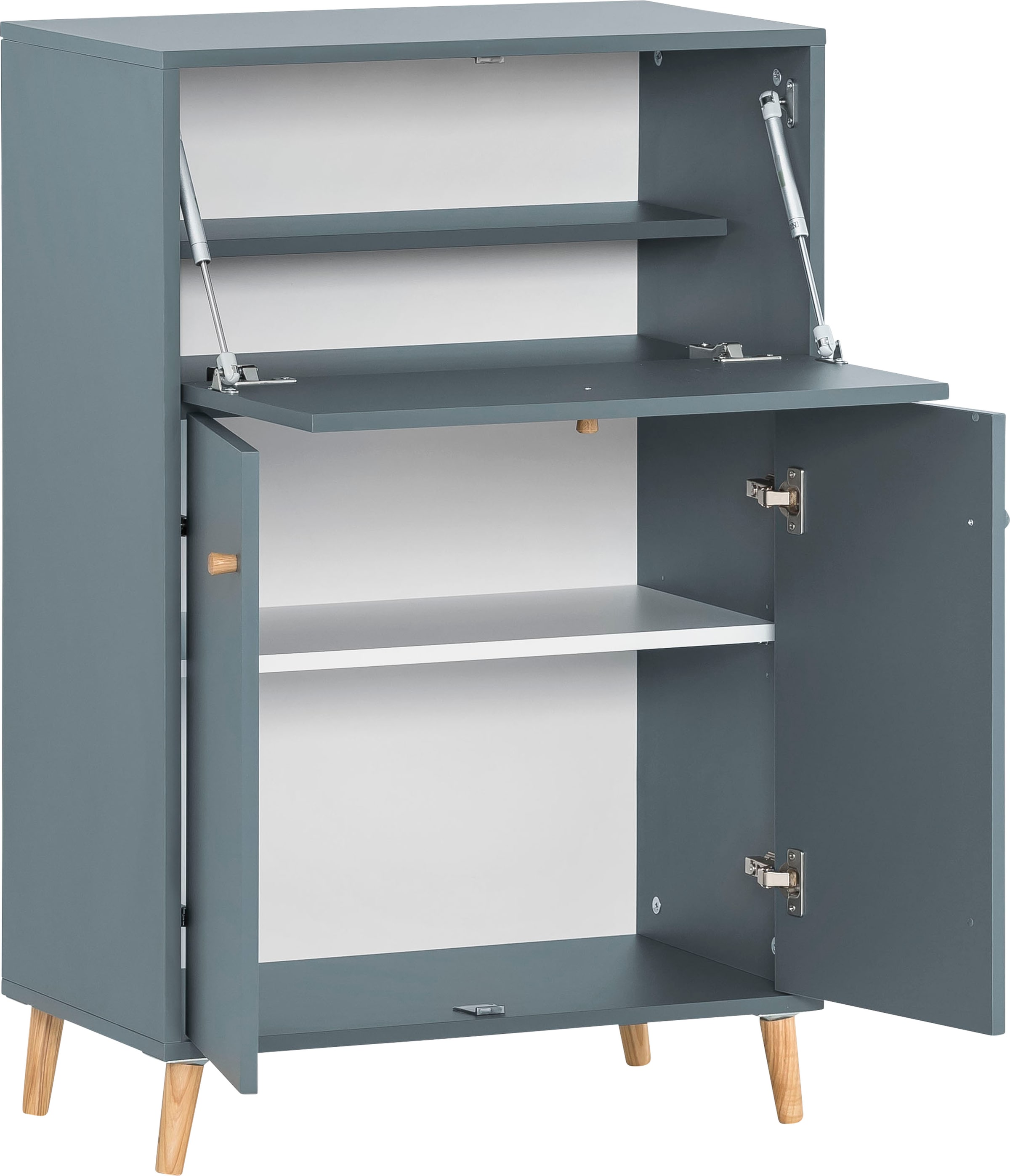 Image of Schildmeyer Schreibtisch "Serie 500, Sekretär, Made in Germany, B: 65 cm" Solide Verarbeitung - Dieses Produkt ist in Deutschland gefertigt