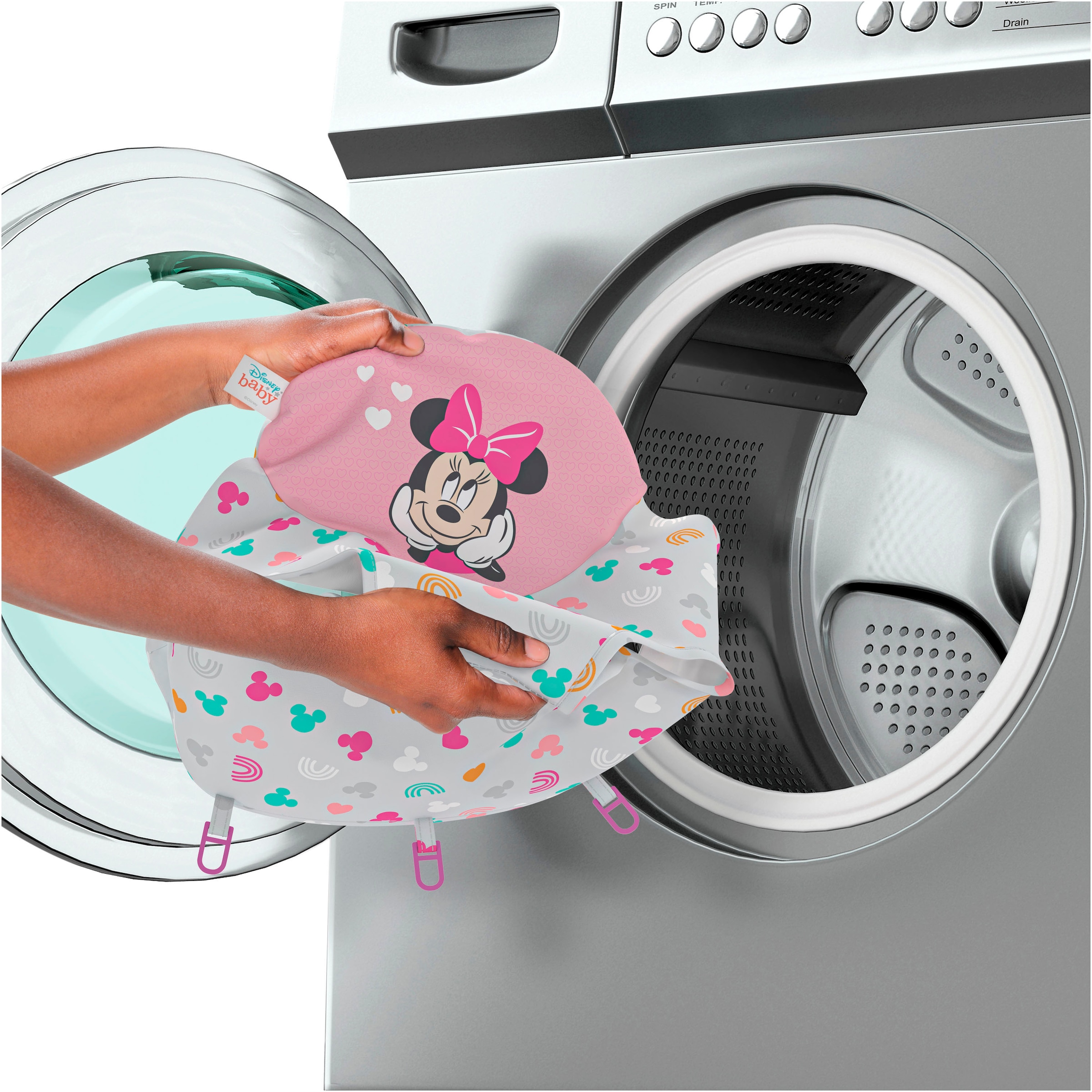 Bright Starts Trotteur »MINNIE MOUSE Tiny Trek™ Walker, Forever Besties™, 2-in-1 Walker« mit Licht und Sound