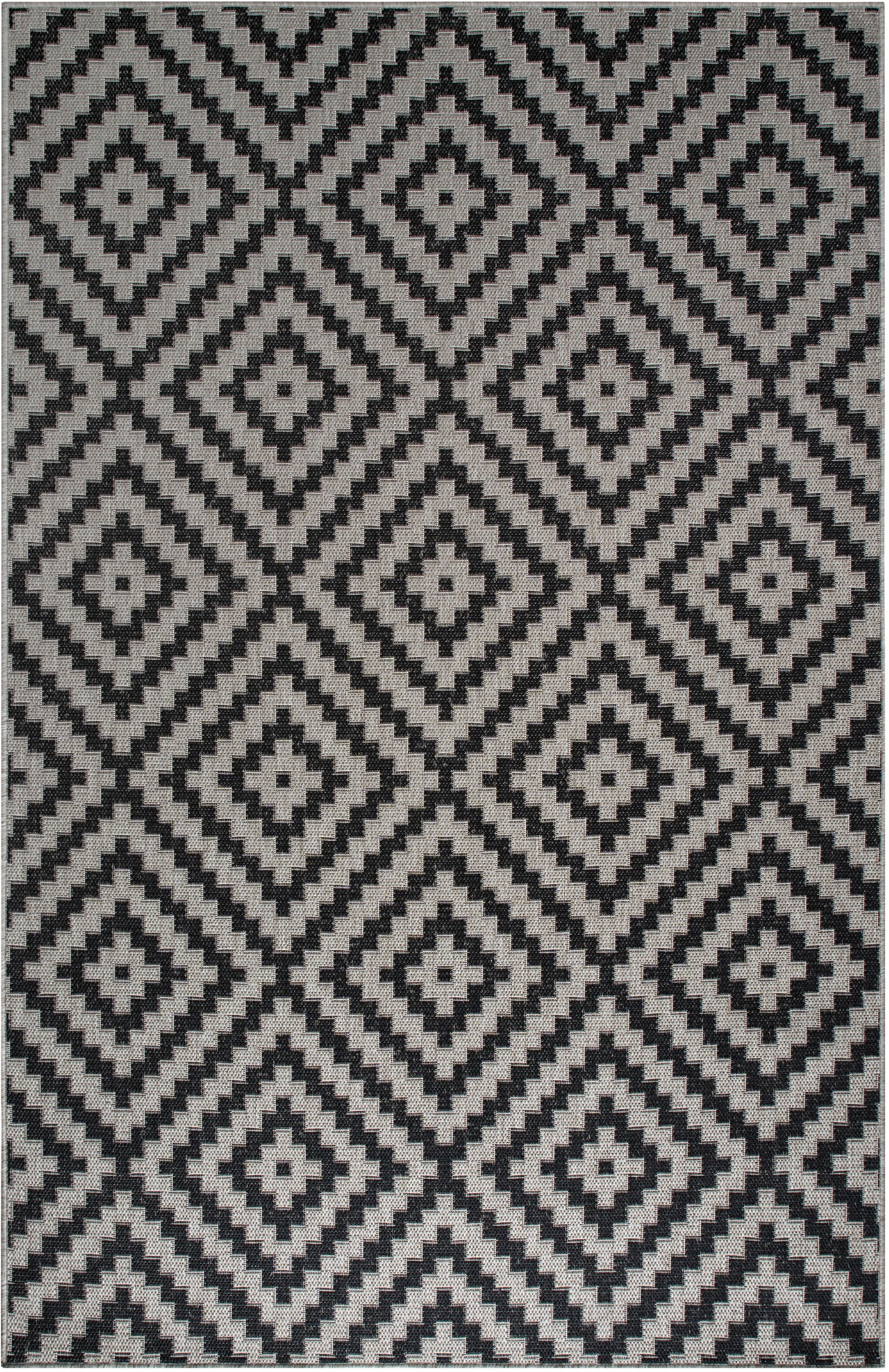 my home Teppich »Cordoba auch als Läufer erhältlich« rechteckig 3 mm Höhe In- und Outdoor geeignet, Sisal-Optik, Wetterfest & UV-beständig, Boho