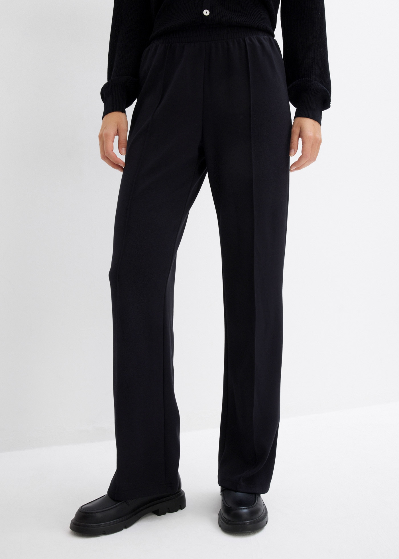 bonprix Sweathose  mit Biese, Regular Fit, mit Elasthan-Anteil