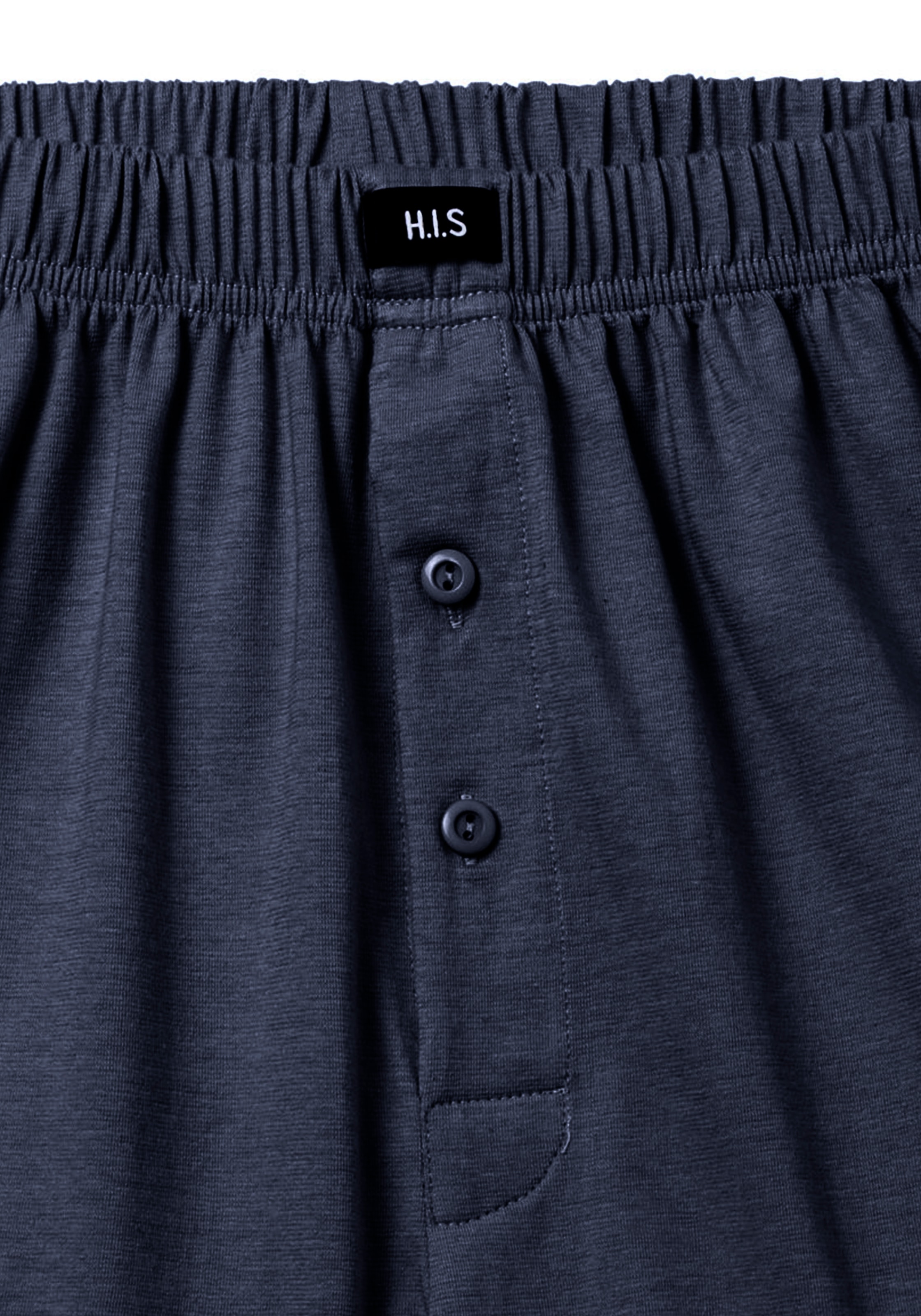 H.I.S Boxer ample »Herren Boxer« Packung, 5 cuis weite Passform, Komfortbund, aus Baumwoll-Stretch