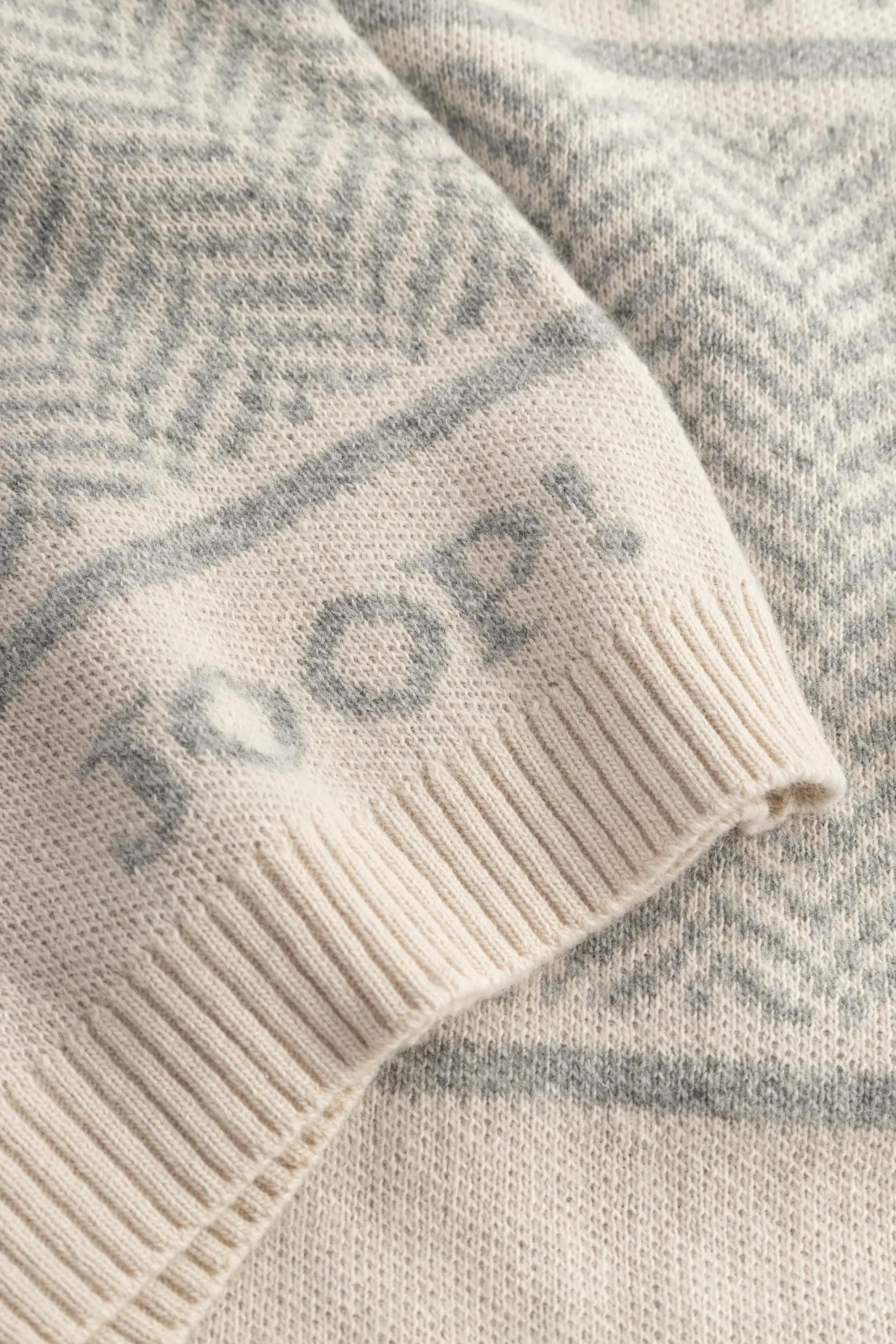 JOOP! Pull à col roulé »Korol« motif jacquard de qualité, avec part de cachemire