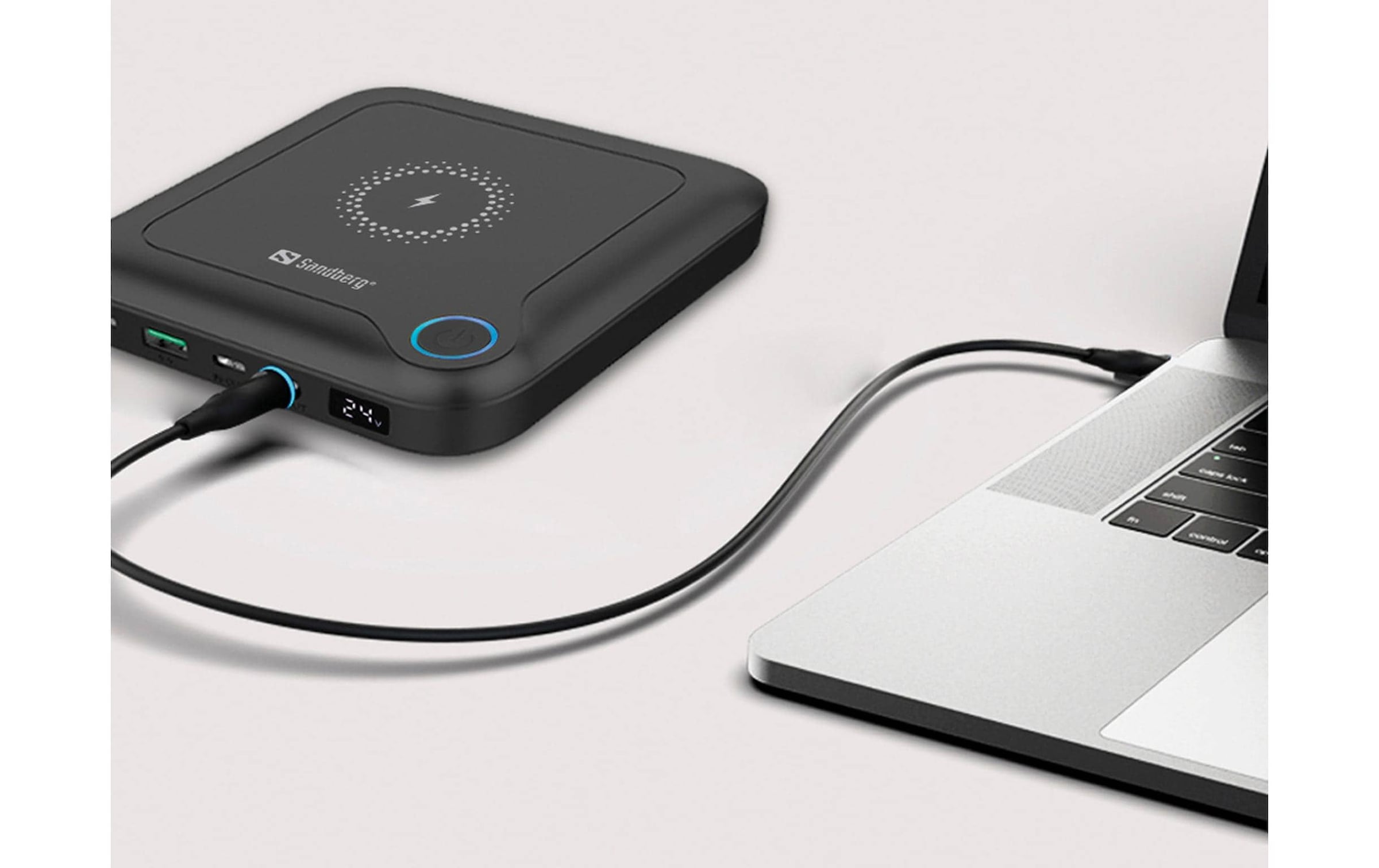Sandberg Powerbank »Laptop 24000 mAh« Wireless Charger
