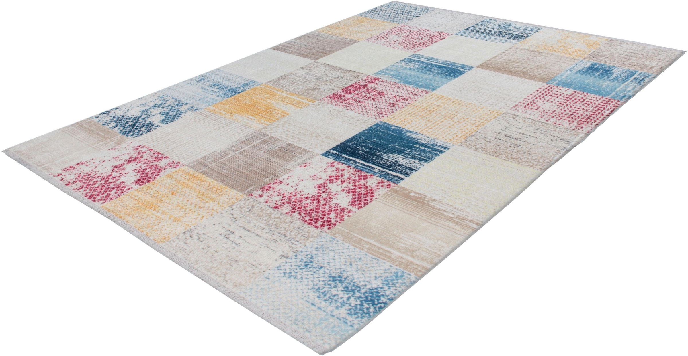 Image of calo-deluxe Teppich »Odalia 601«, rechteckig, 8 mm Höhe, Kurzflor, Wohnzimmer bei Ackermann Versand Schweiz