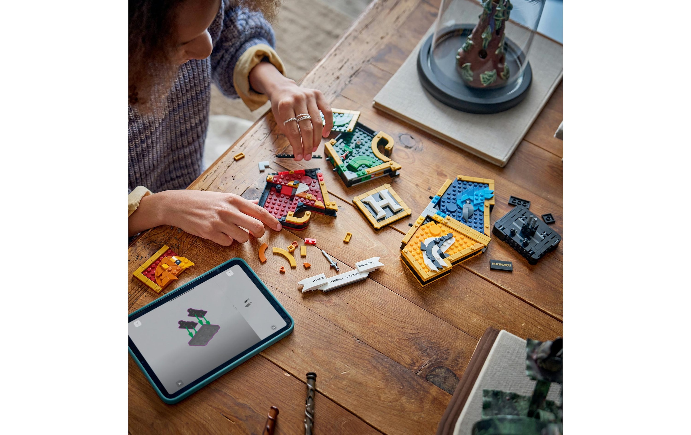 LEGO® Pions de construction »Hogwarts Hauswappen (76462), LEGO Harry Potter« fabriqué en Europe