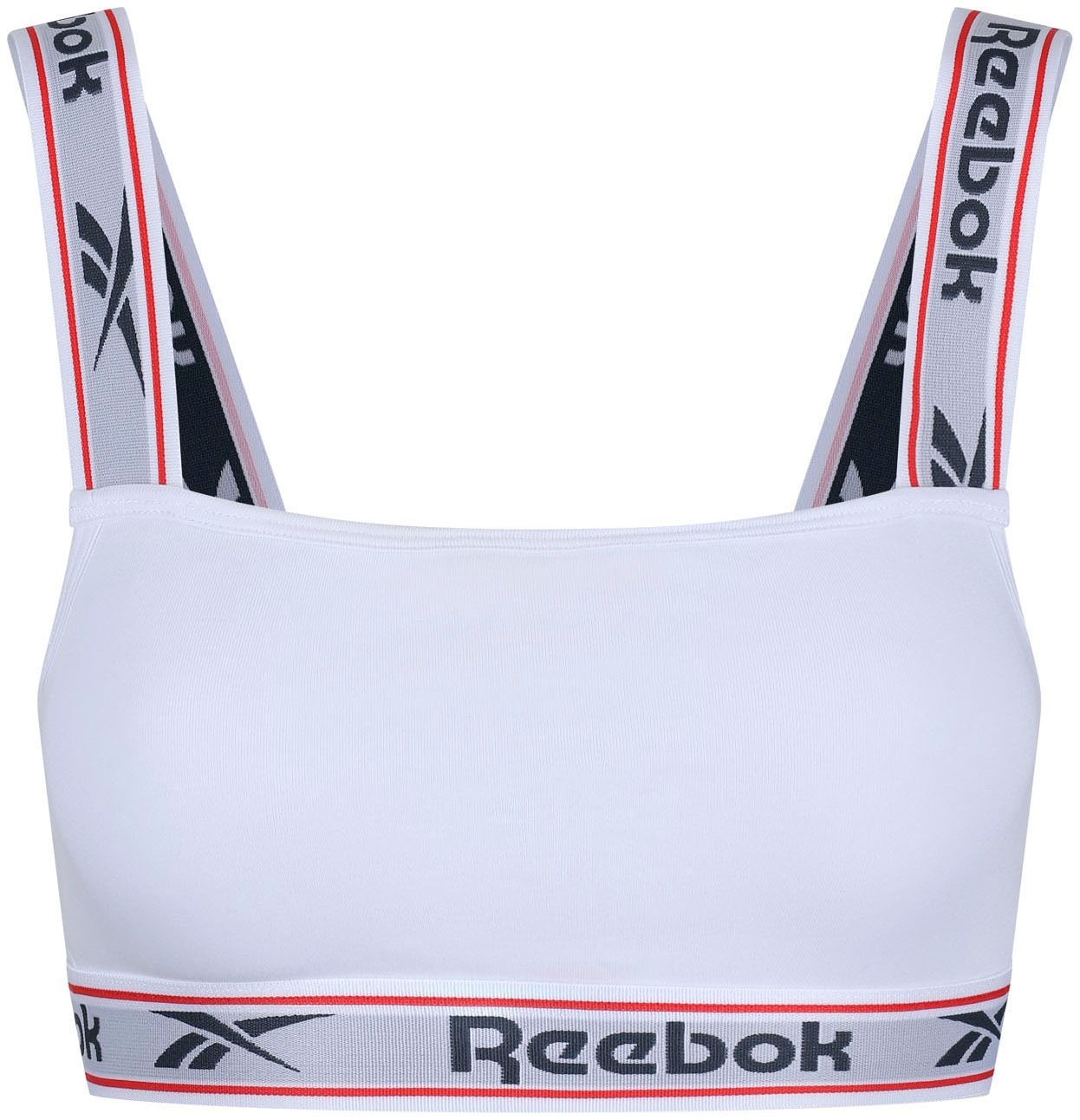 Reebok Bustier »"Krystal"«, mit dicken Logo-Trägern