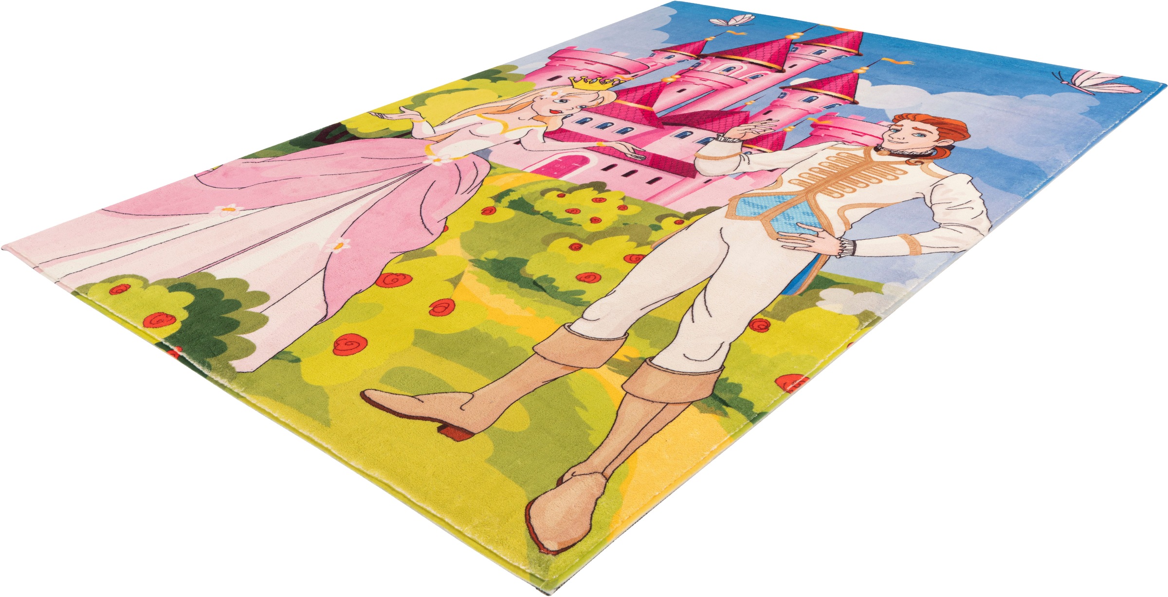 Image of Obsession Kinderteppich »My Juno 473«, rechteckig, 10 mm Höhe, Spielteppich, Motiv Prinz & Prinzessin, Kinderzimmer bei Ackermann Versand Schweiz