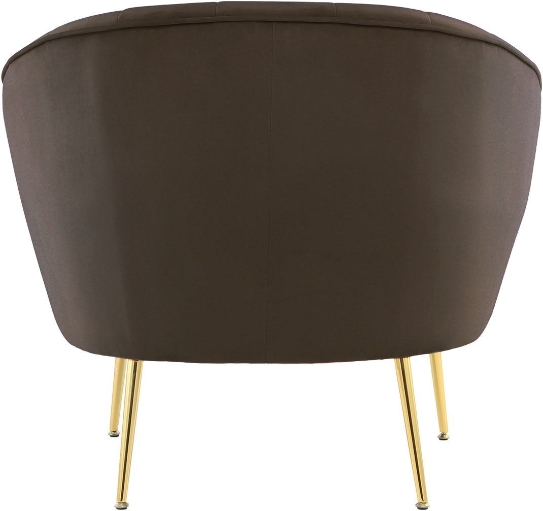 Kayoom Sessel »Sofa Doreen 125, komfortabler Sessel, einfarbige Gestaltung«, (1 St.), modern, platzsparend, pflegeleicht, samtweicher Bezug aus Stoff