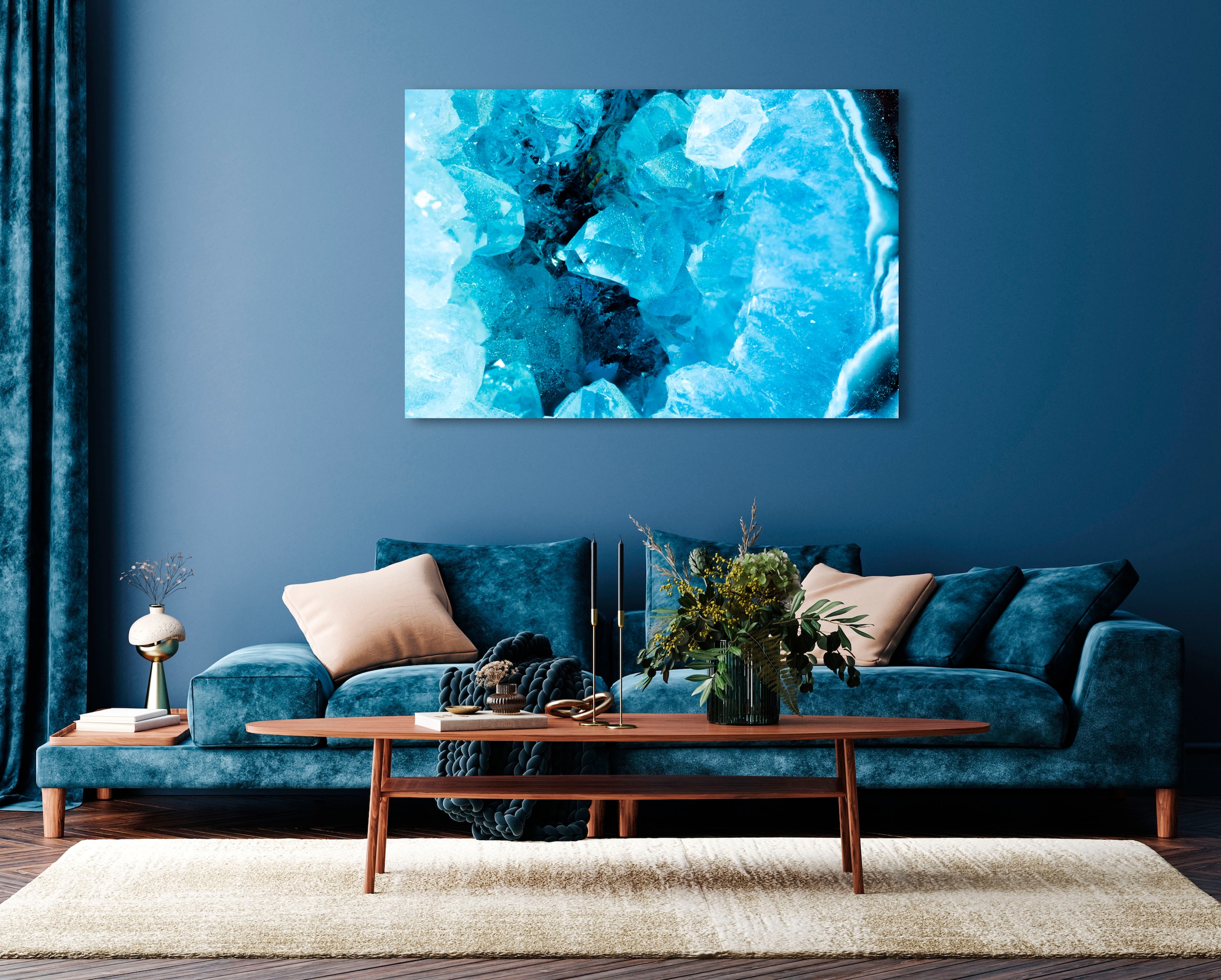 Image of queence Acrylglasbild "Egus" Abstrakt Kunst Spa Spa Bilder Stein 1 Stk. tlg. Fine Art-Print in Galeriequalität