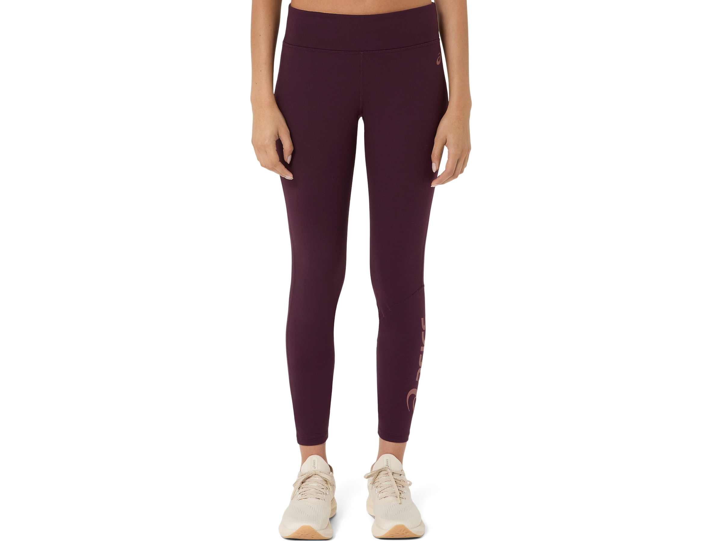 Image of Asics Lauftights "ASICS LOGO 7/8 LEGGING" Schnelltrocknend, ASICS Design, Schnelltrocknend