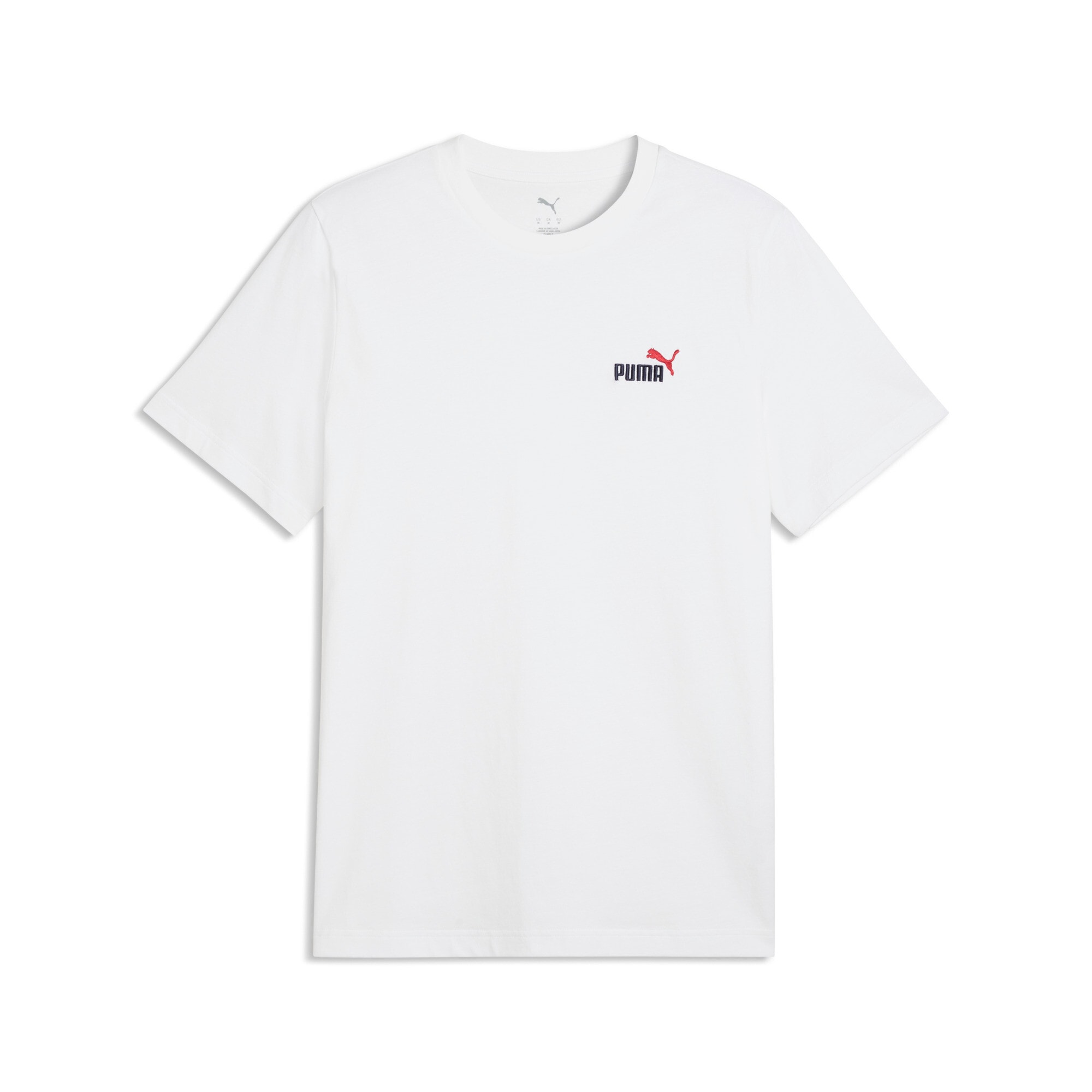 PUMA T-shirt »GRAPHICS 2 COLOR SMALL NO 1 LOGO TEE« mit Rundhalsausschnitt, mit Kurzarm, mit Print-Applikation