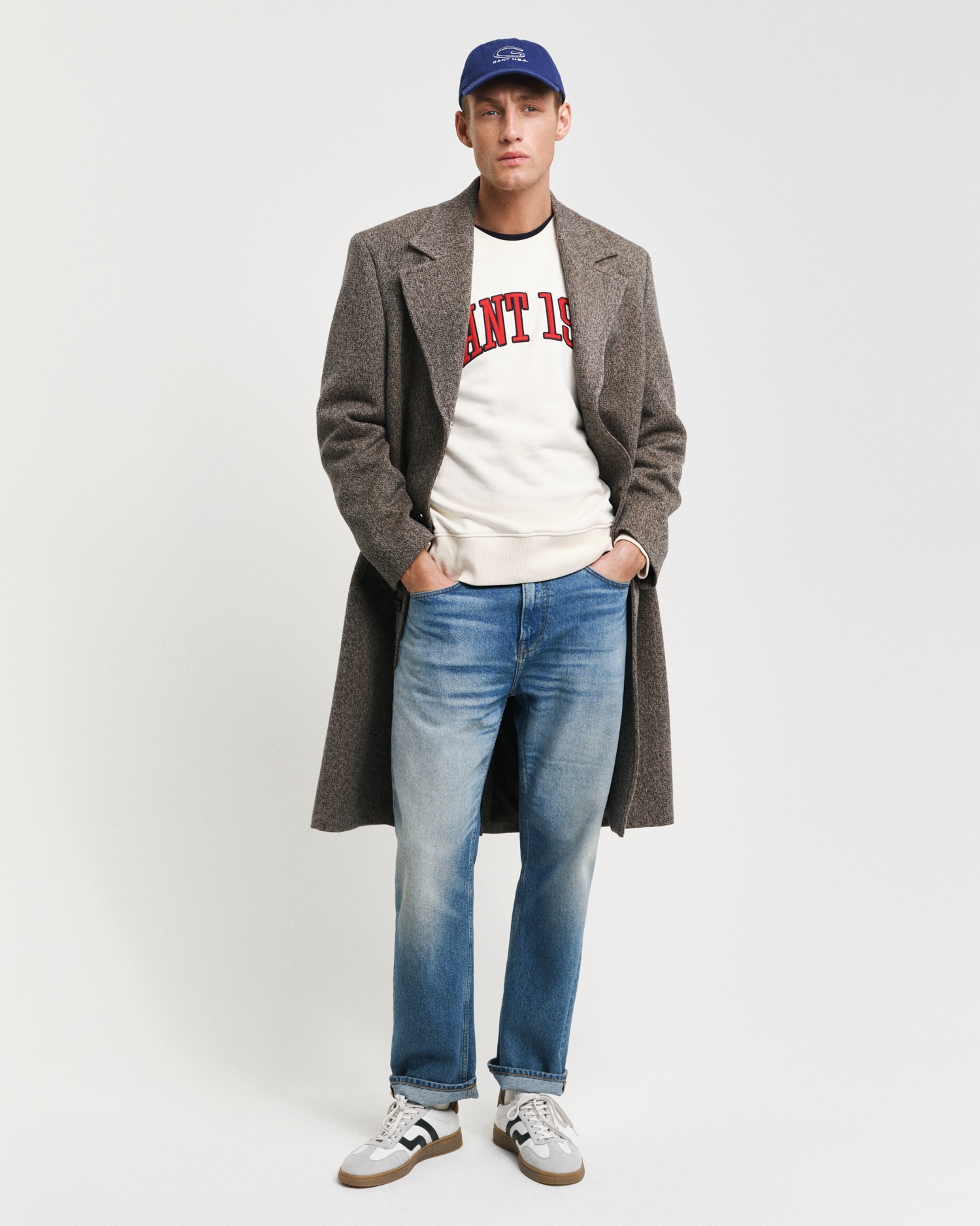 Gant Sweatshirt »COLORBLOCK SLEEVE CNECK«, Color Blocked Details, unisex