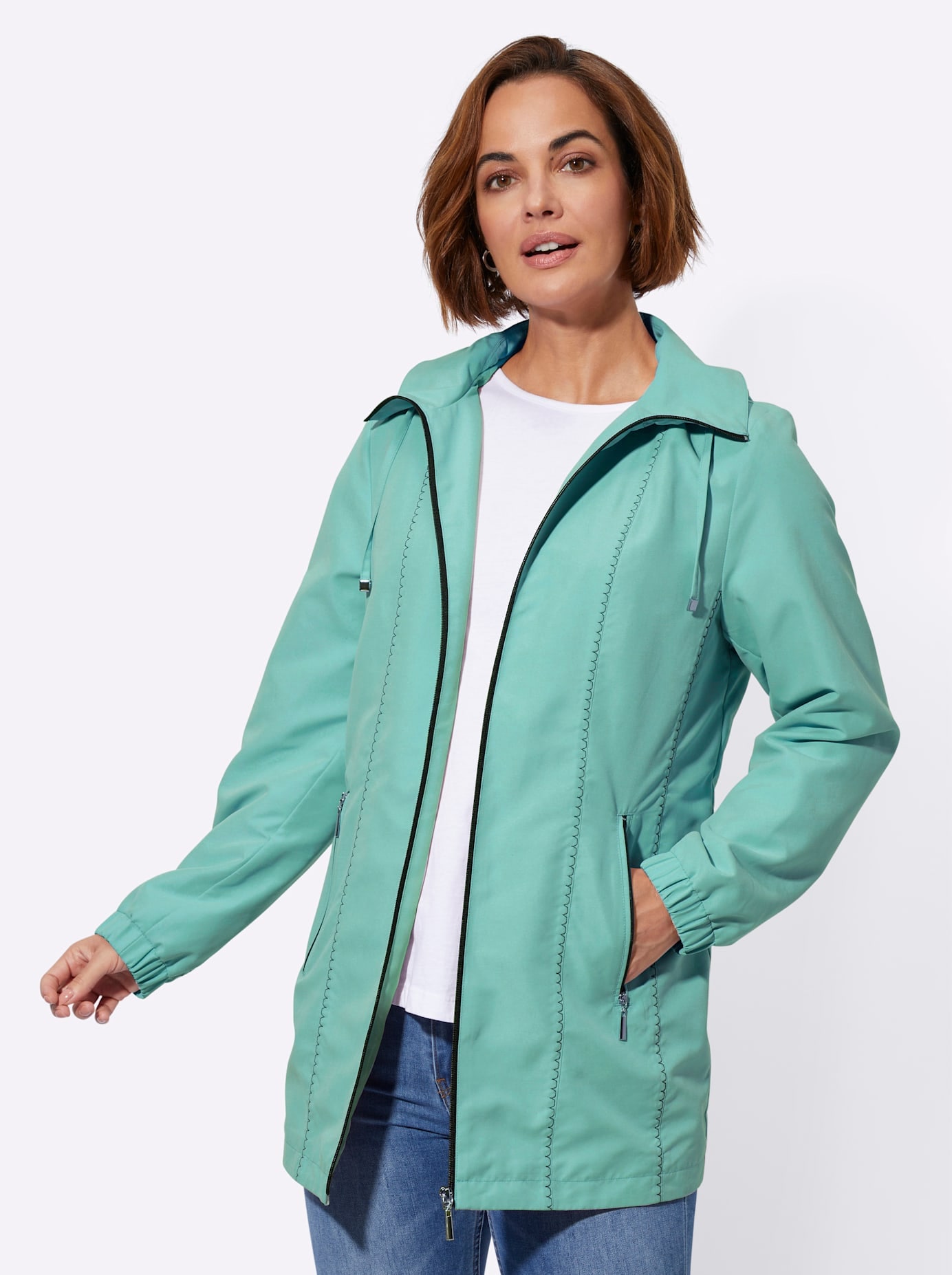 Classic Basics Anorak, mit Kapuze