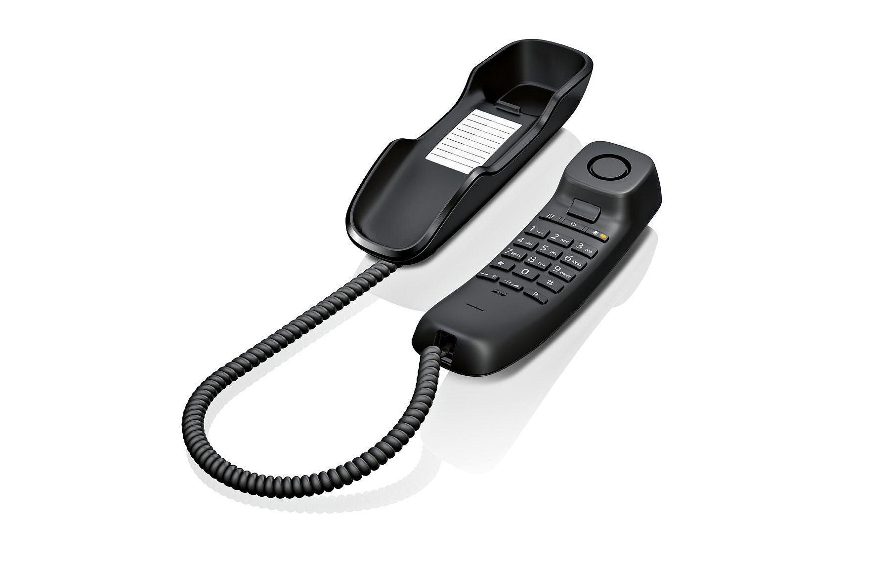 Gigaset Festnetztelefon »»DA210 Schwarz««