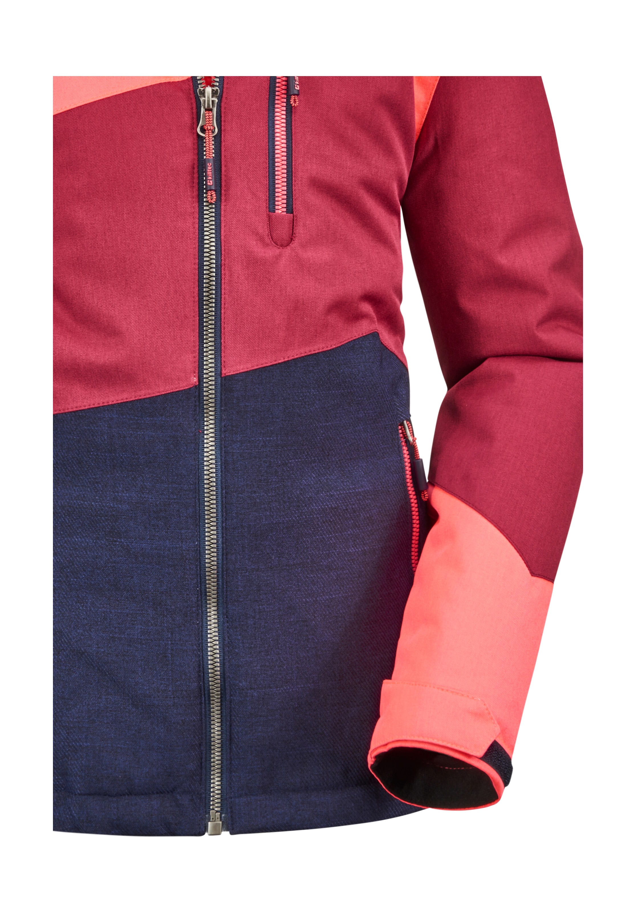 Killtec Outdoorjacke »Lynge GRLS JCKT B« Wasserdichte Winterjacke mit Kapuze, Fleece, verstellbaren Ärmeln