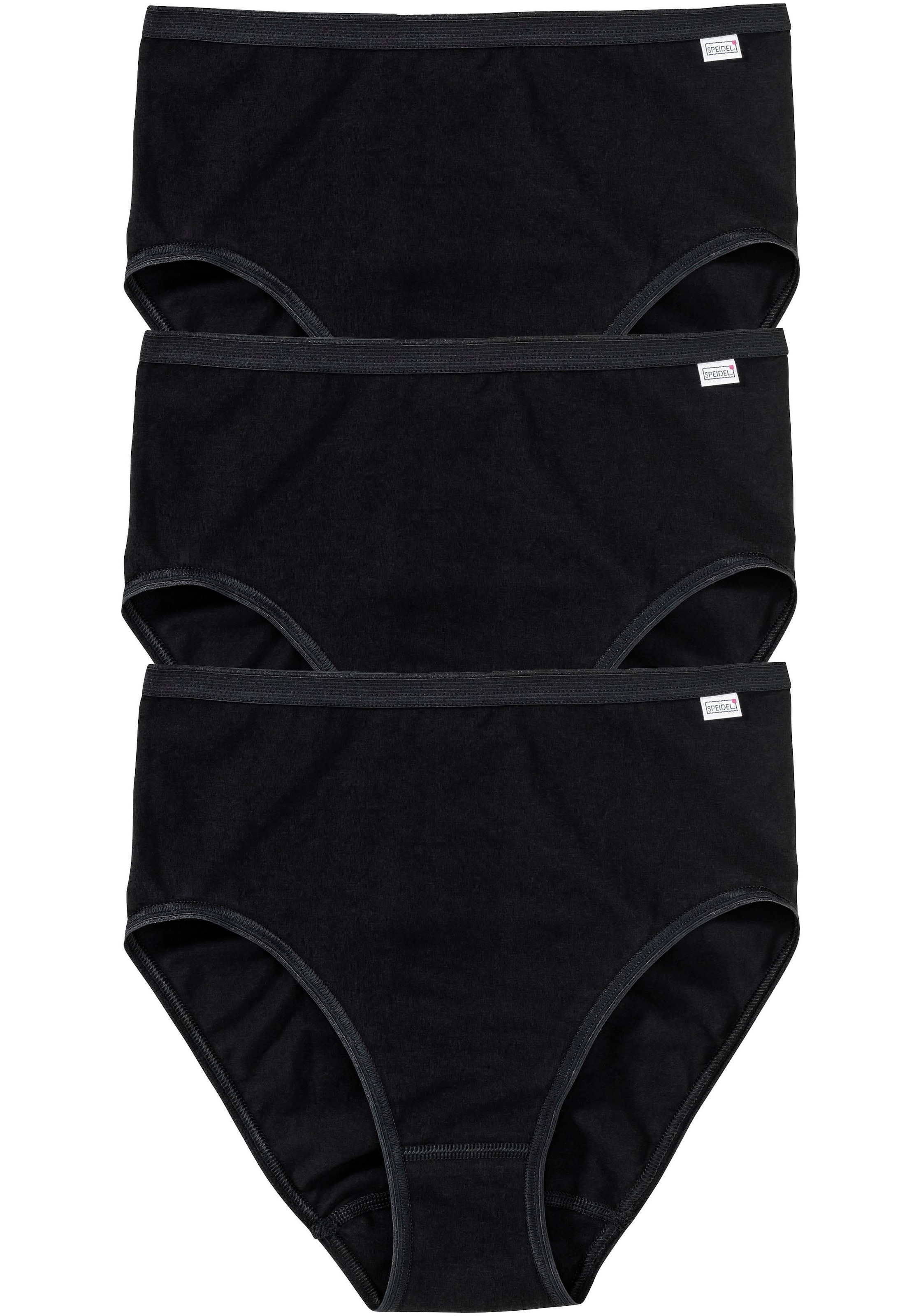 Image of Speidel Hüftslip "Britta" 3er Pack, elastisch, basic, bequem, schadstoffegprüft, Baumwollmix