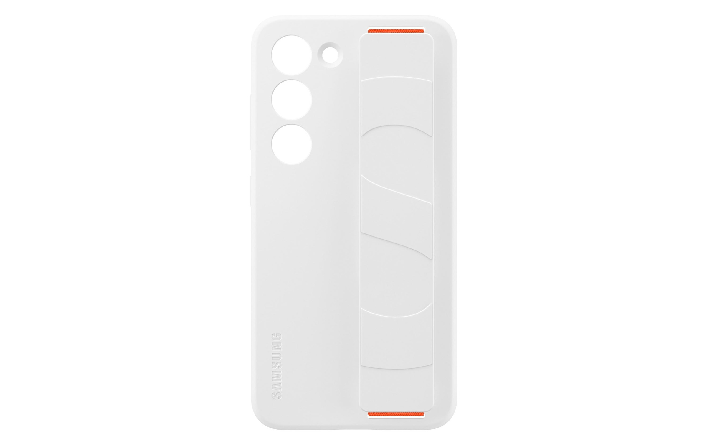 Samsung Handyhülle »Silicone Grip Cover White« Samsung,Galaxy S23