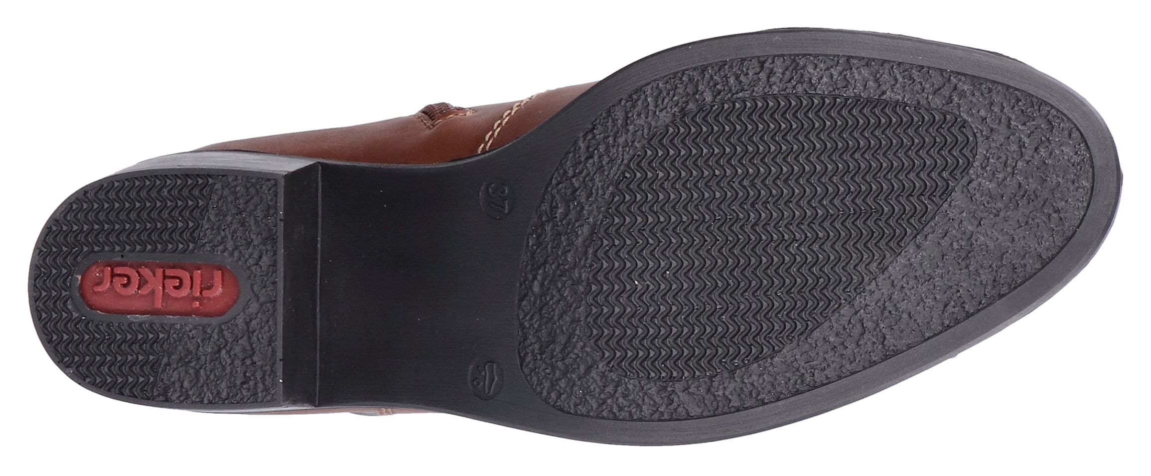 Rieker Stiefelette, Ankleboots, Klassik-Stiefelette, Blockabsatz, Innenreissverschluss