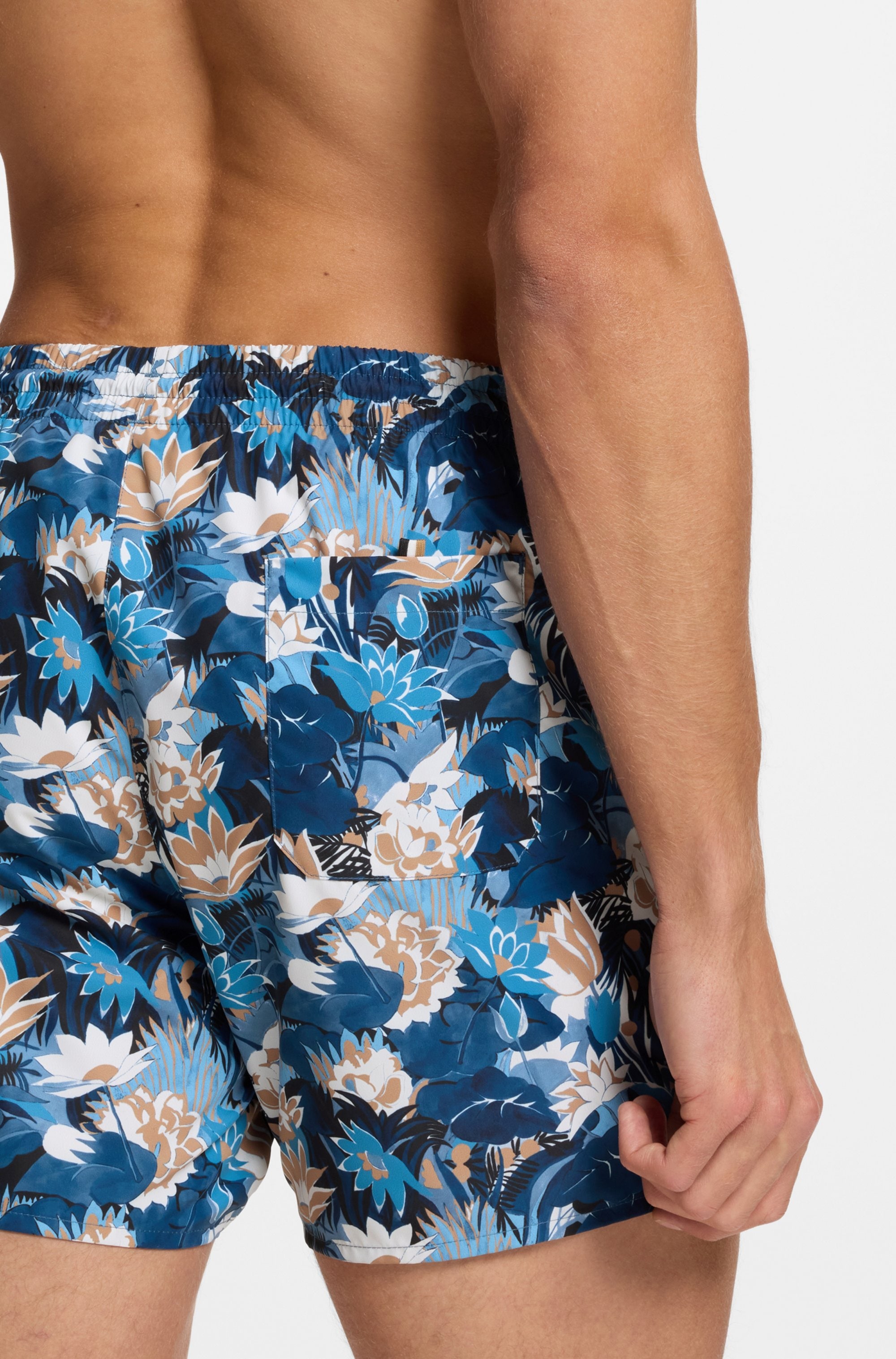 BOSS Short de bain »Piranha« avec imprimé intégral coloré