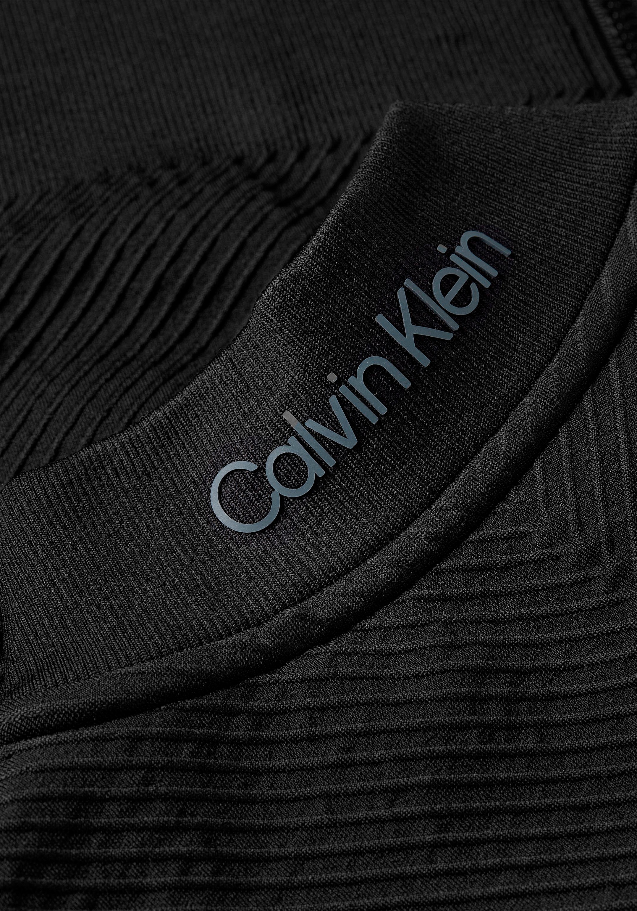 Calvin Klein Sport Stehkragenpullover »WO - Seamless Full Zip Jacket«